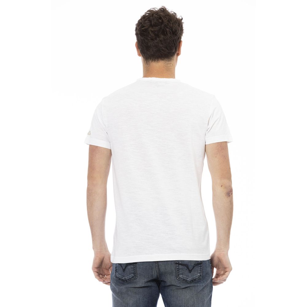 T-shirt homme Trussardi Action en coton blanc