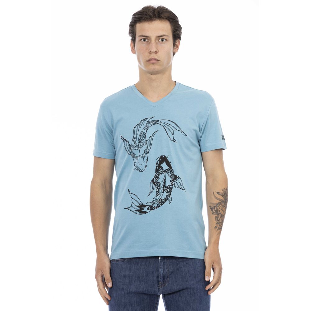 Trussardi Action Blue T-Shirt for Men