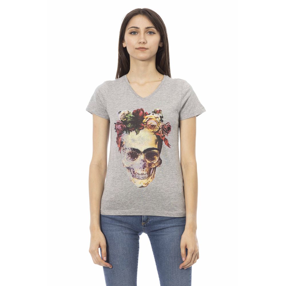 Trussardi Action Grey T-Shirt for Women