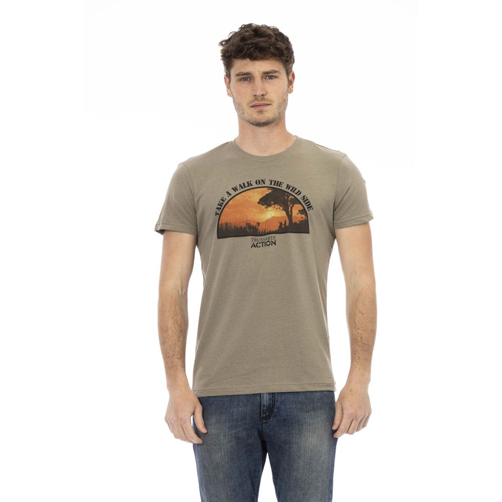 Trussardi Action Green T-Shirts for Men