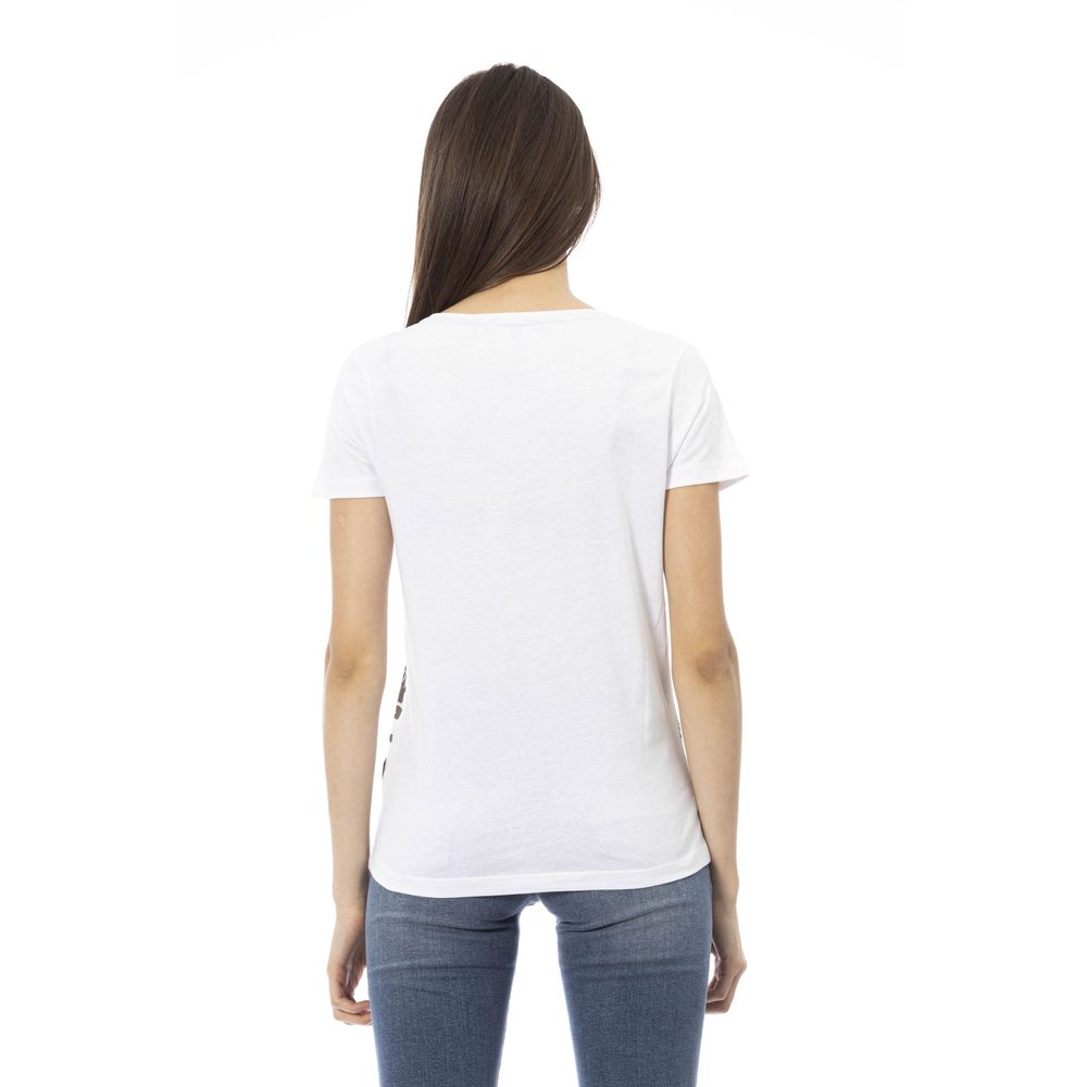 Trussardi Action White T-Shirt for Women detail view