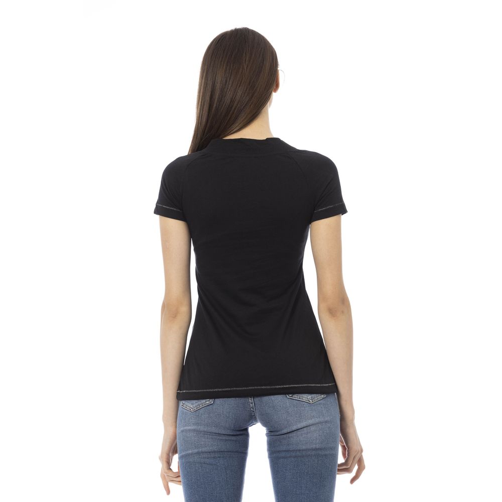 Trussardi Action Black T-Shirt for Women detail view