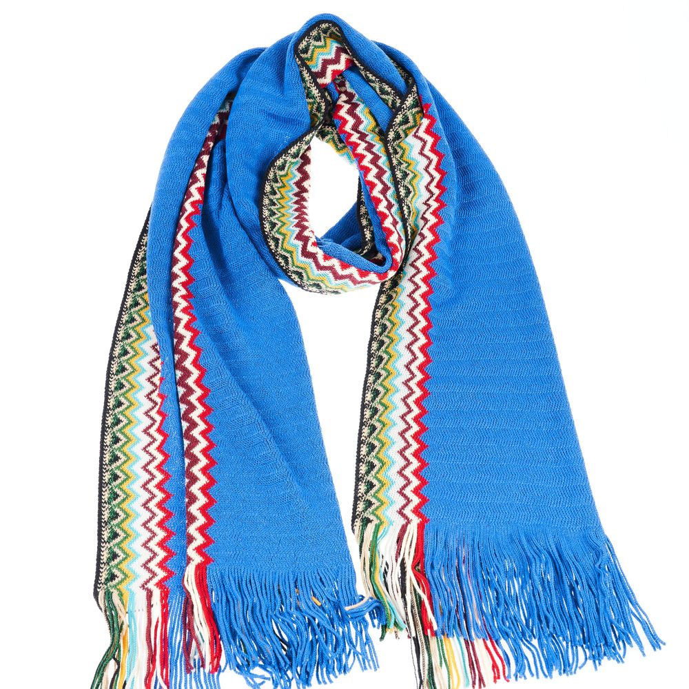 Missoni Blue Scarf for Men