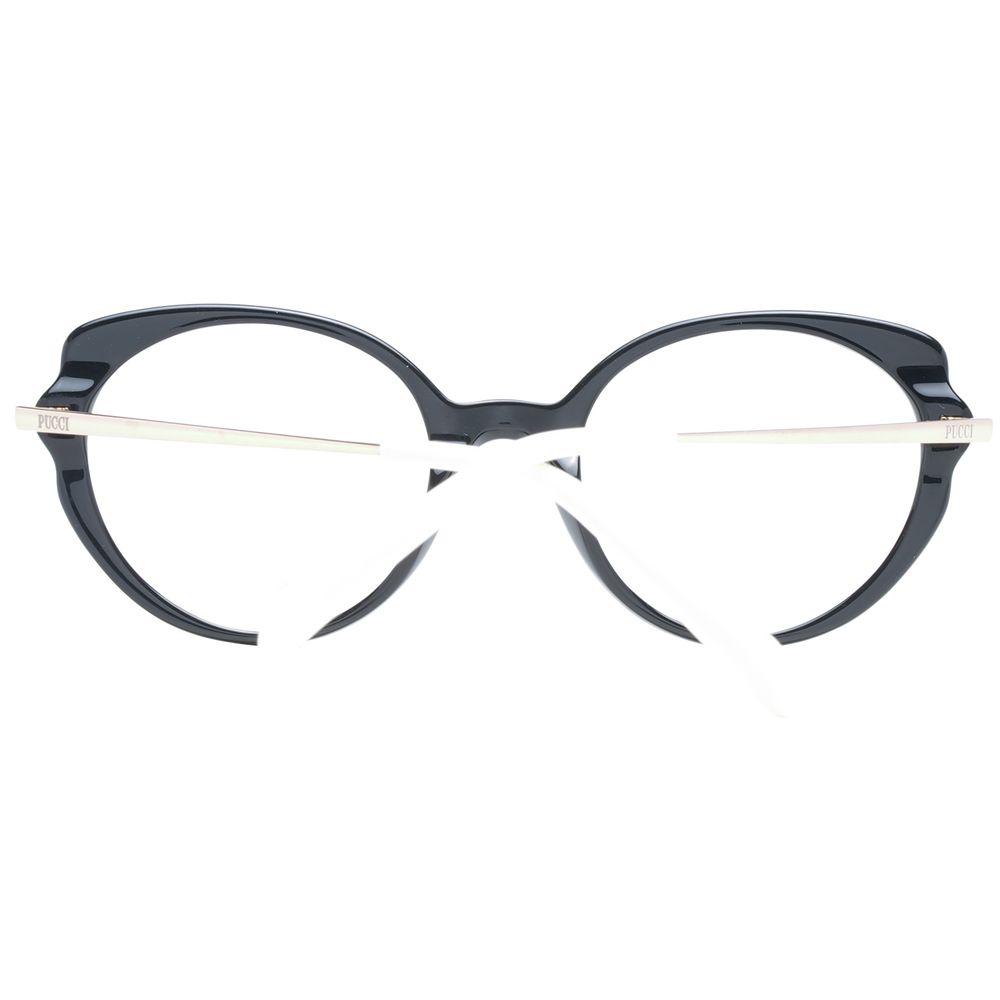 Emilio Pucci Black Glasses Frames for Women detail view