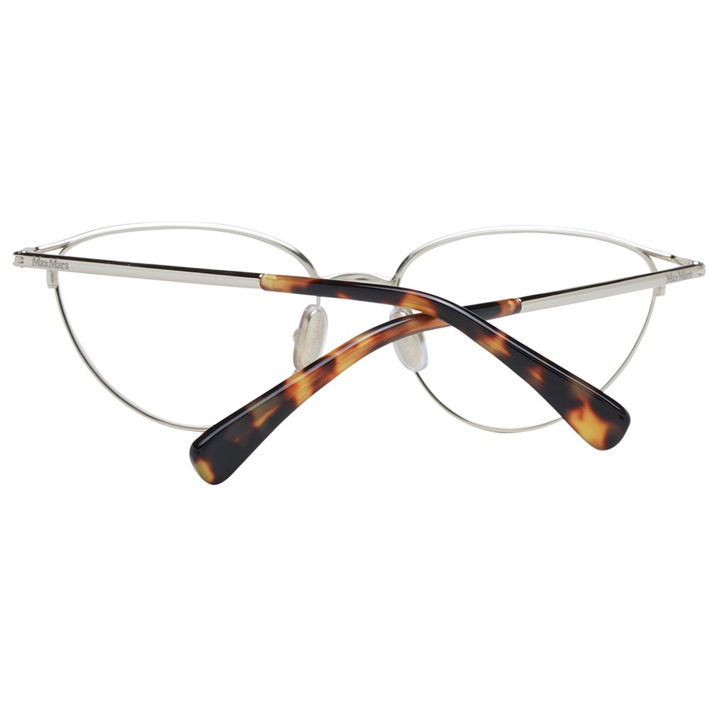 Max Mara Gold Glasses Frames for Women detail view