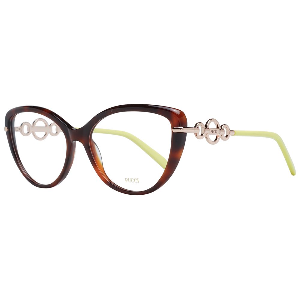 Emilio Pucci Brown Glasses Frames for Women