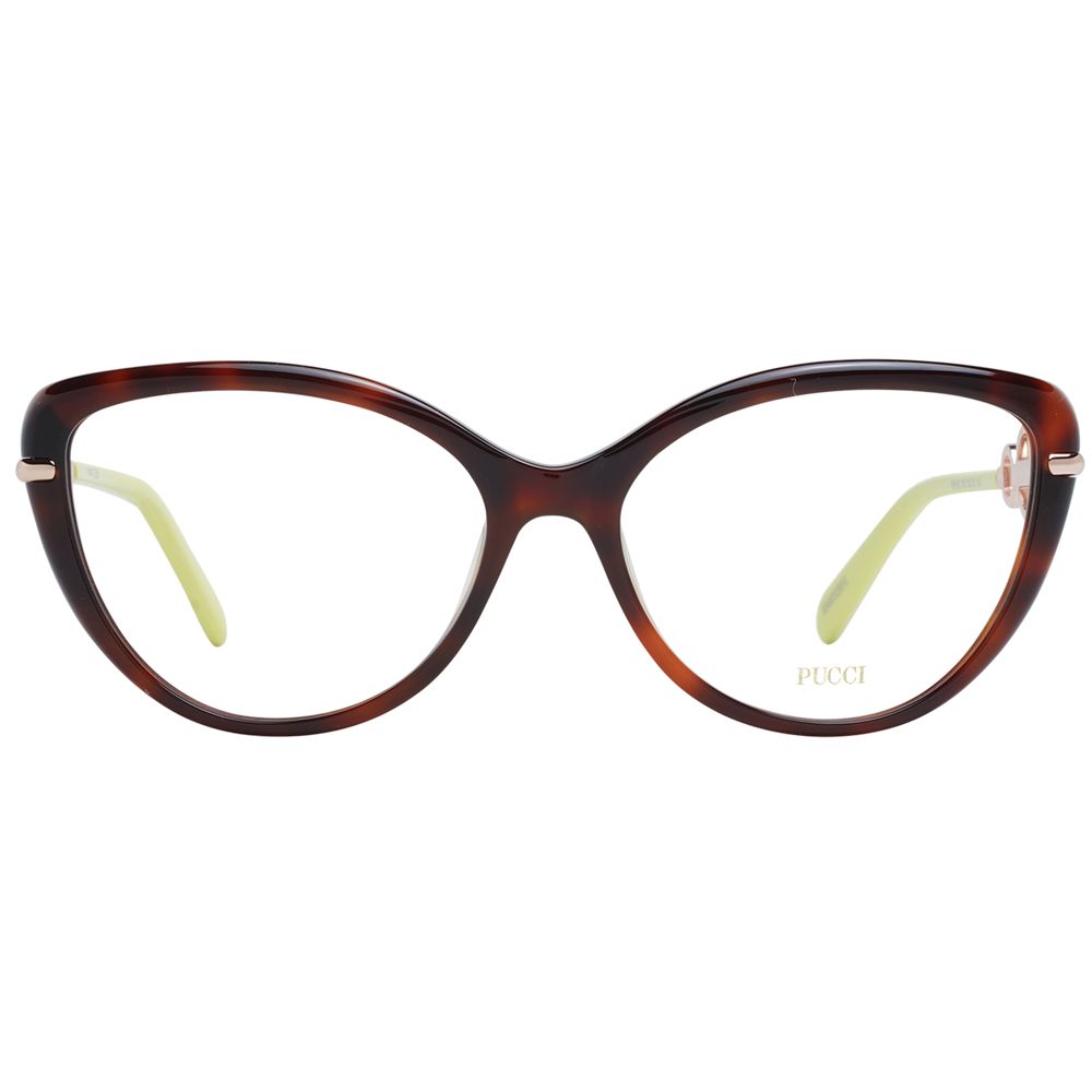 Emilio Pucci Brown Glasses Frames for Women alternate view
