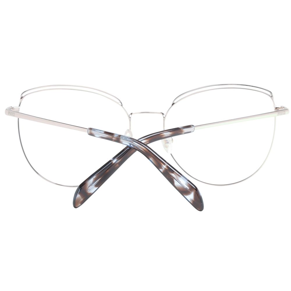 Emilio Pucci Blue Glasses Frames for Women detail view