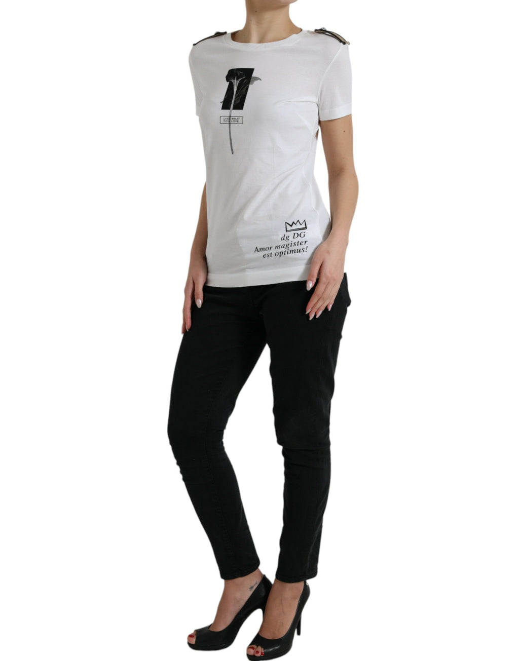 Dolce & Gabbana White T-Shirt for Women alternate view
