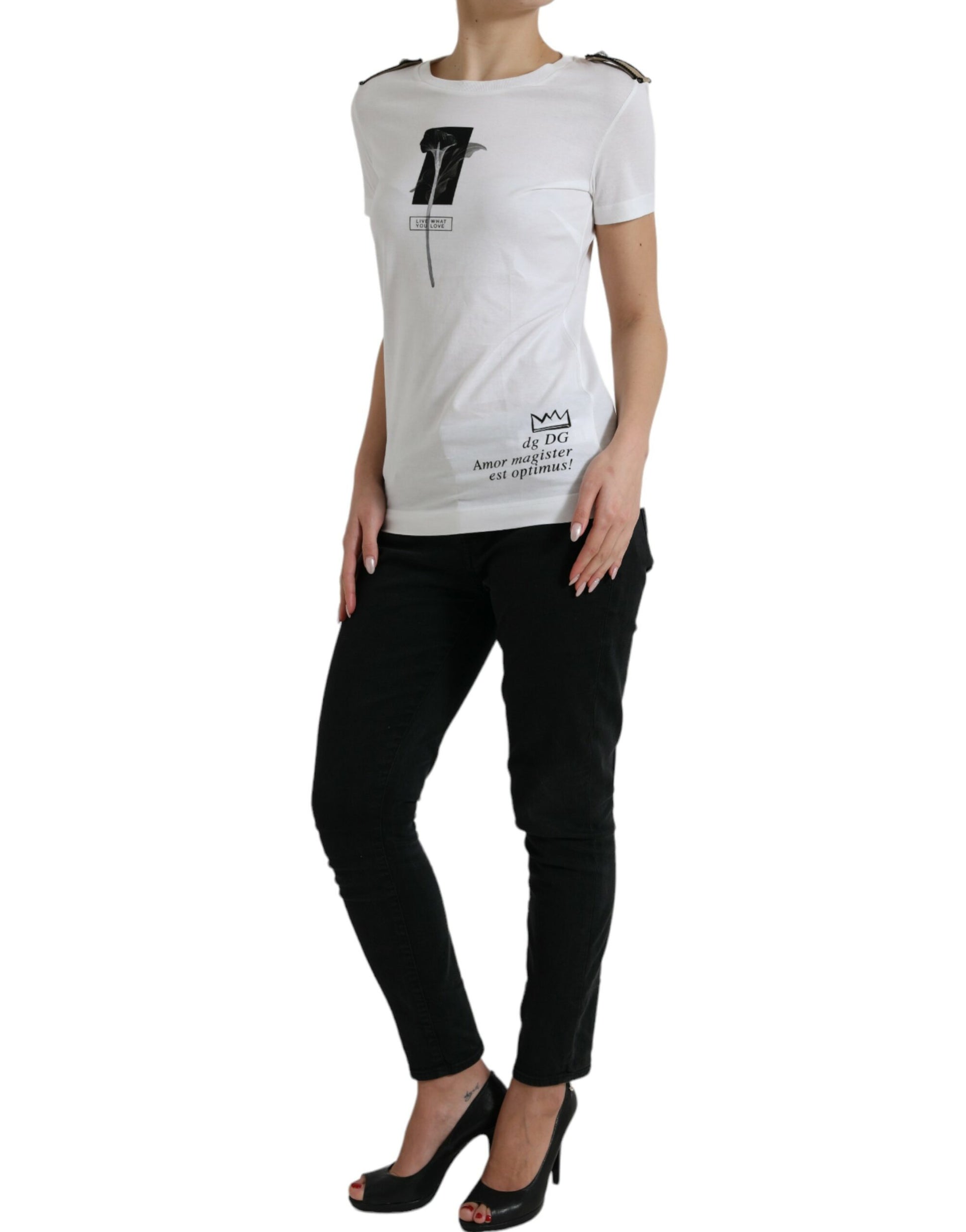 Dolce & Gabbana White T-Shirt for Women alternate view