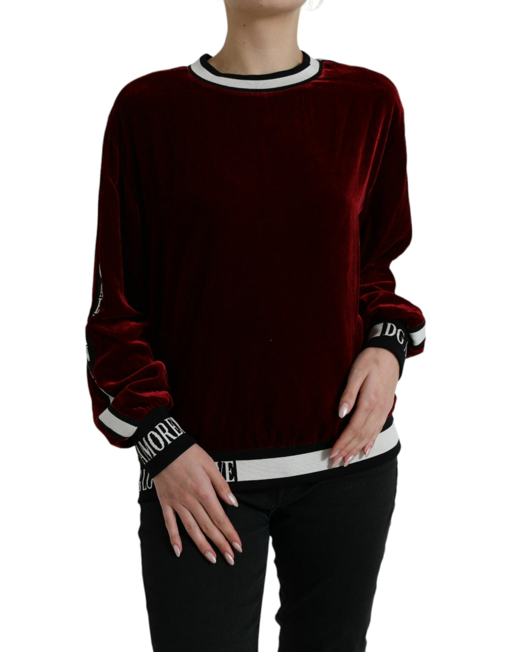 Dolce & Gabbana Red Sweatshirt for Women