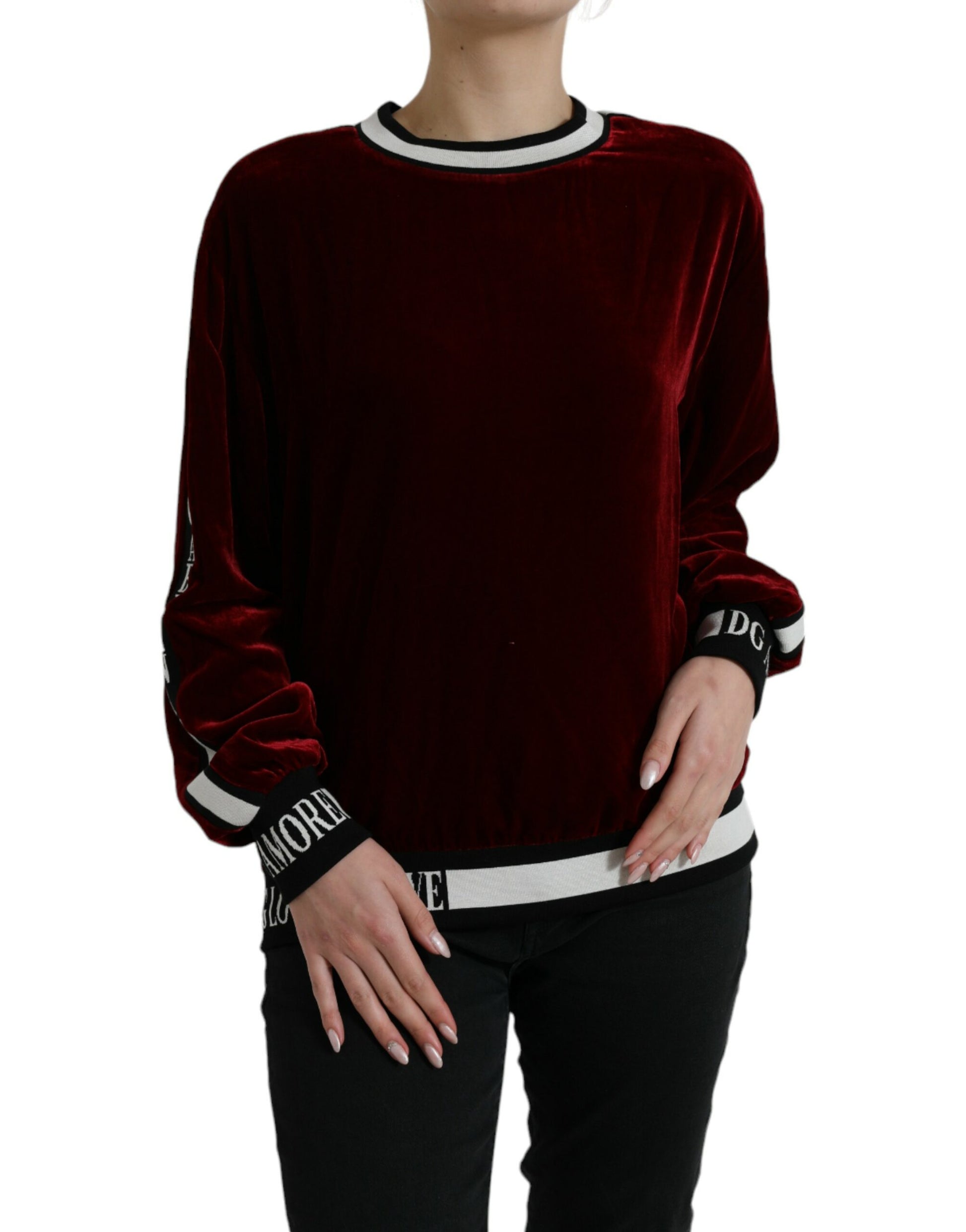 Dolce & Gabbana Red Sweatshirt for Women