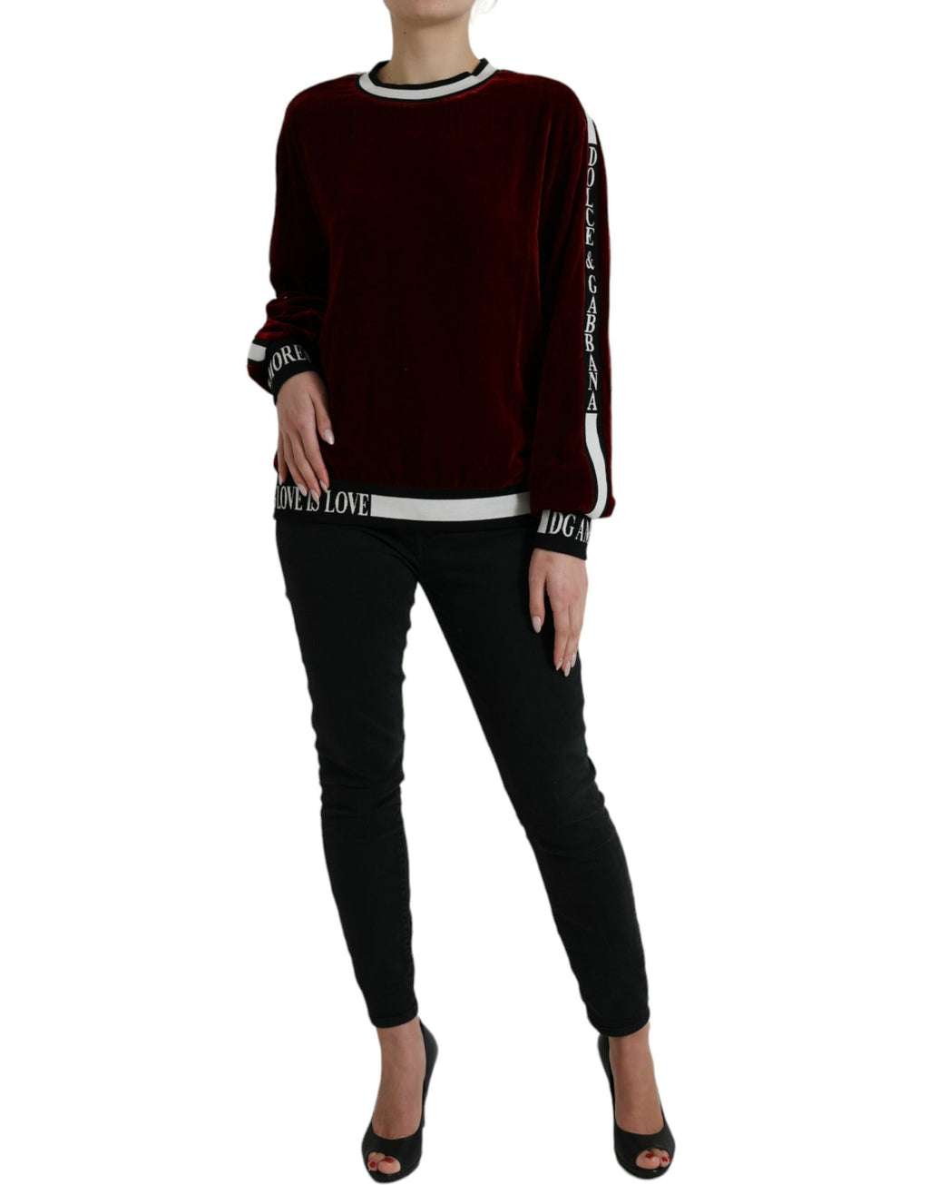 Dolce & Gabbana Red Sweatshirt for Women alternate view