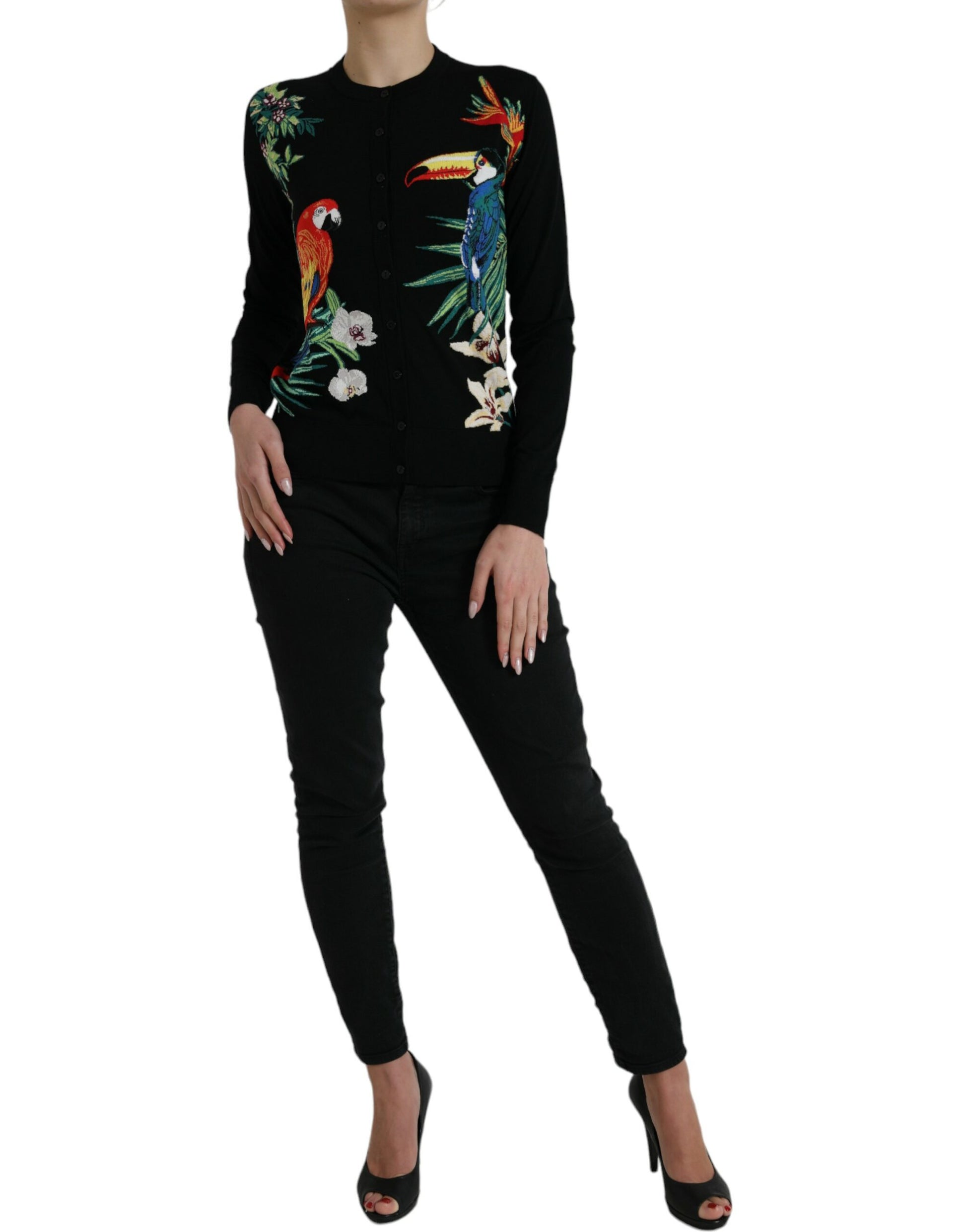 Dolce & Gabbana Black Cardigan for Women alternate view