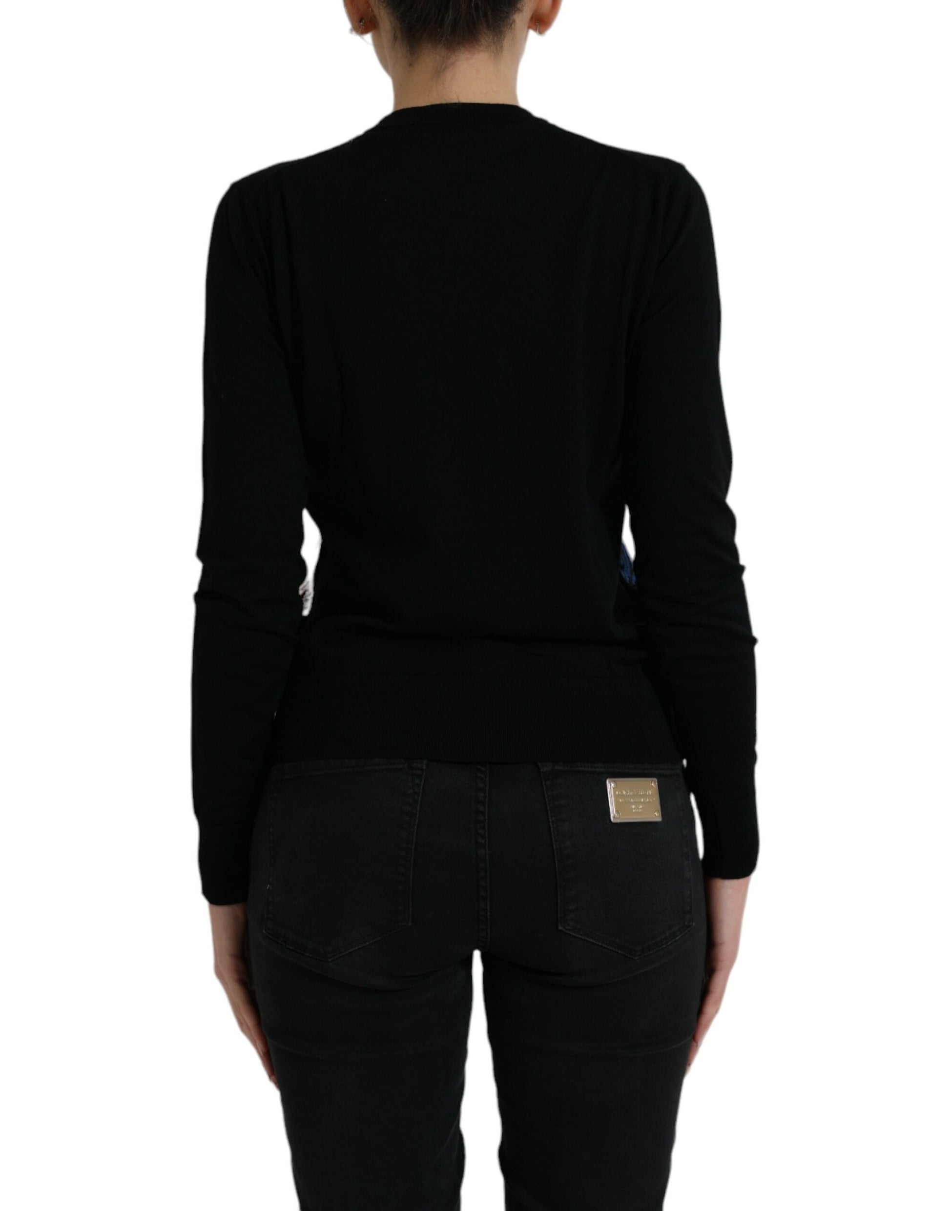 Dolce & Gabbana Black Cardigan for Women detail view