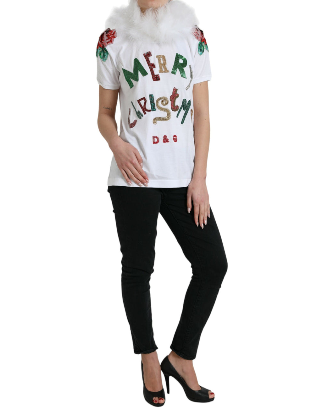 Dolce & Gabbana White T-Shirt for Women alternate view