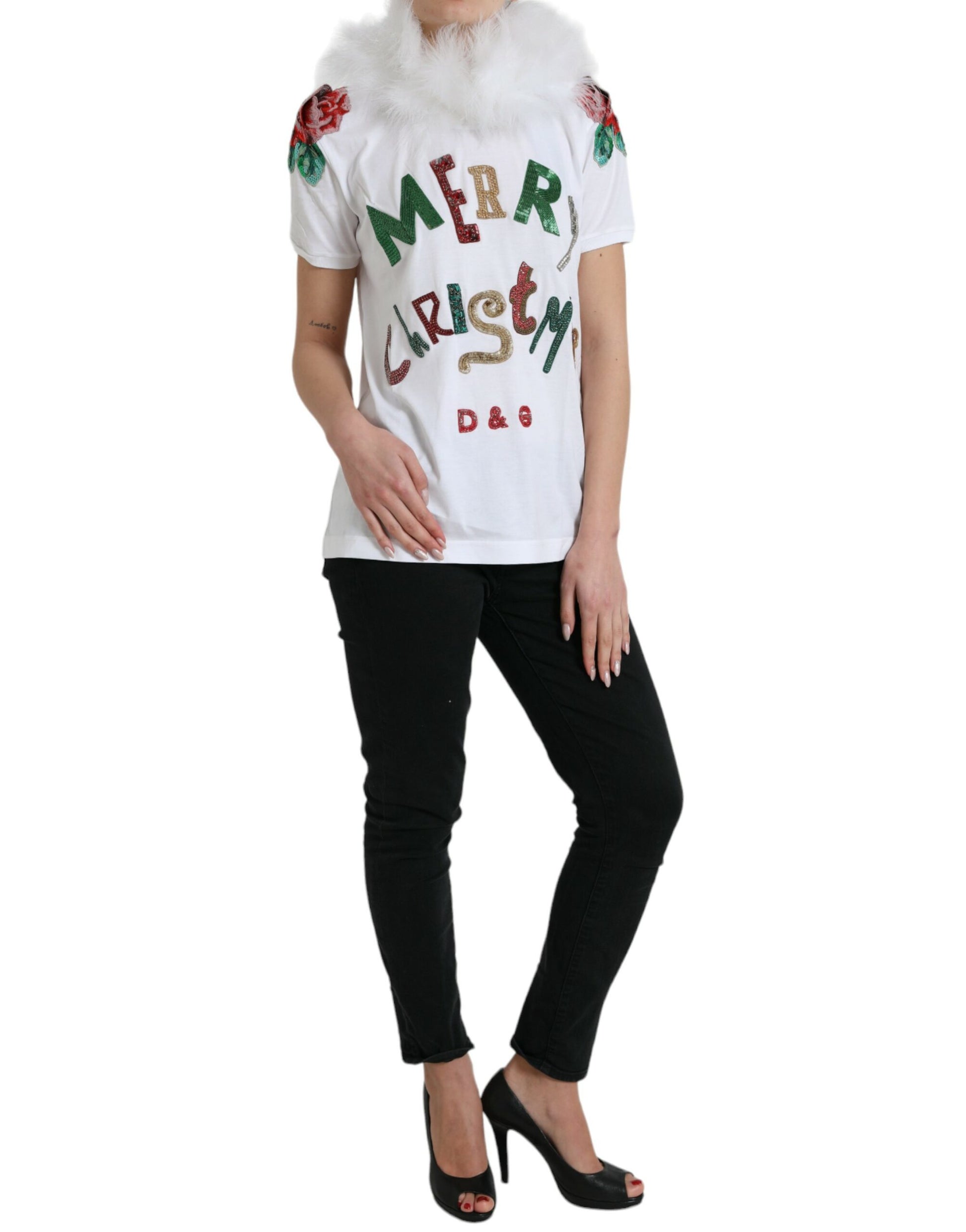 Dolce & Gabbana White T-Shirt for Women alternate view