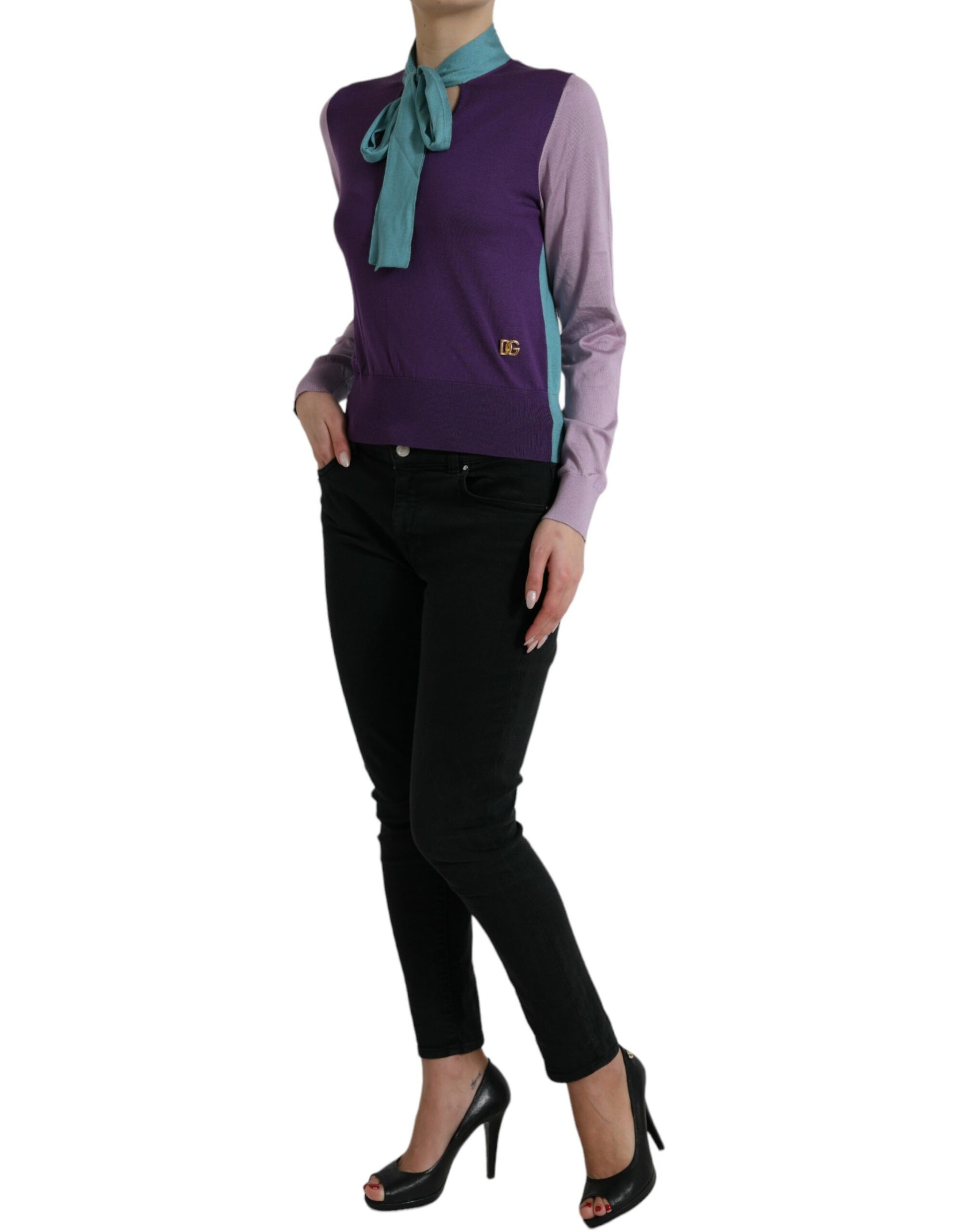 Dolce & Gabbana Multicolor Sweatshirt for Women alternate view
