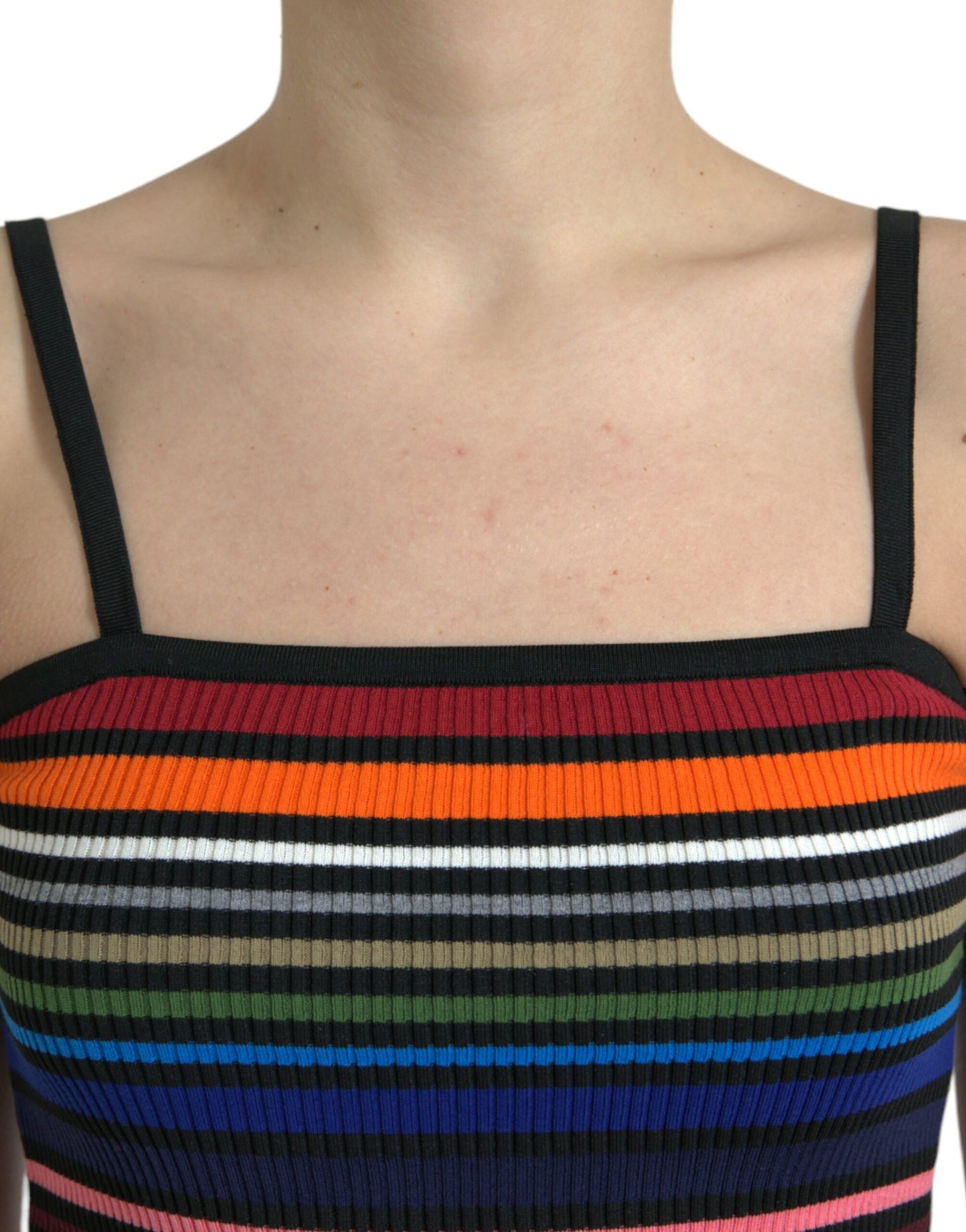 Dolce & Gabbana Multicolor Tank Tops T for Women side view