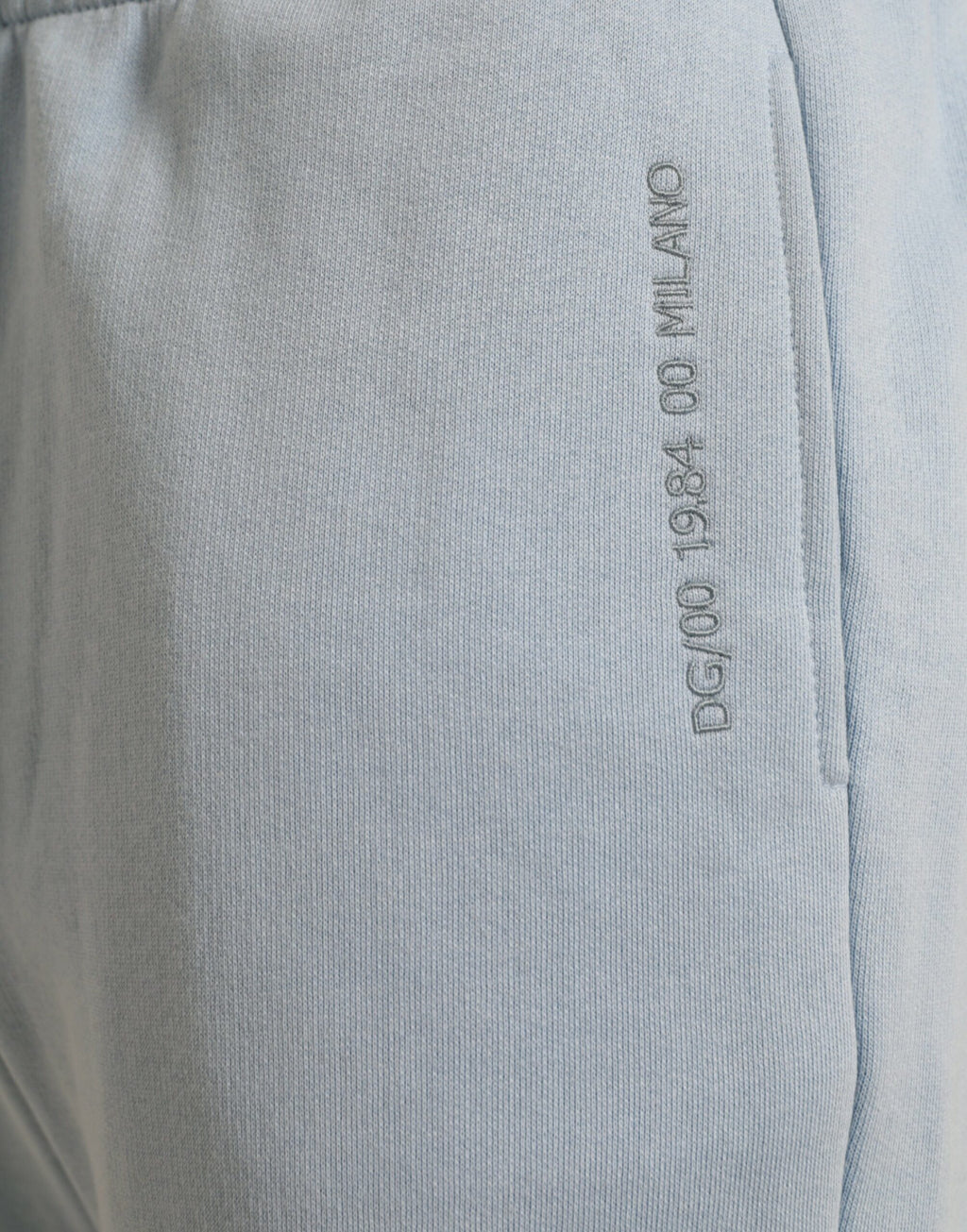 Pantalon de survêtement Dolce & Gabbana en coton bleu clair pour homme