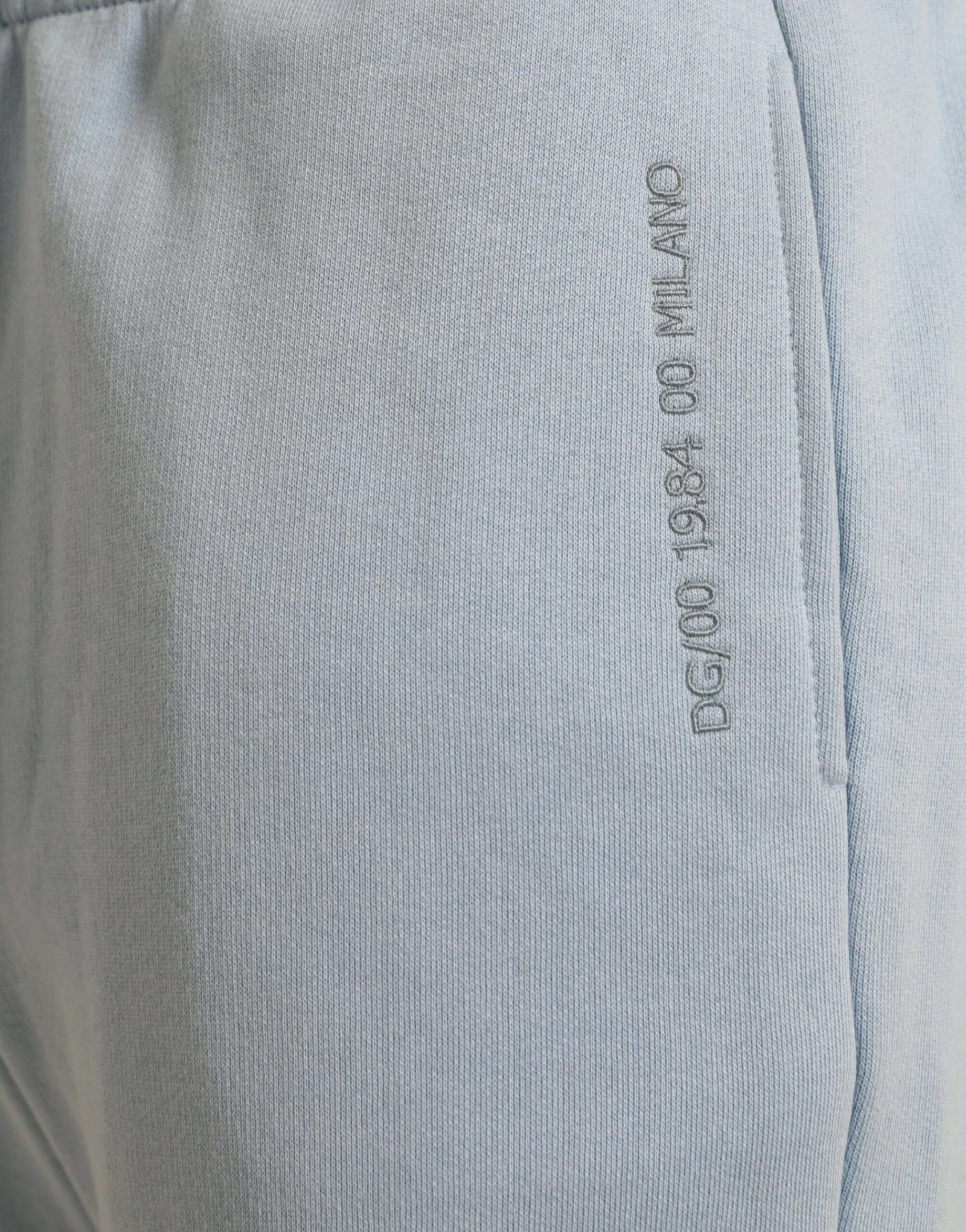 Pantalon de survêtement Dolce & Gabbana en coton bleu clair pour homme