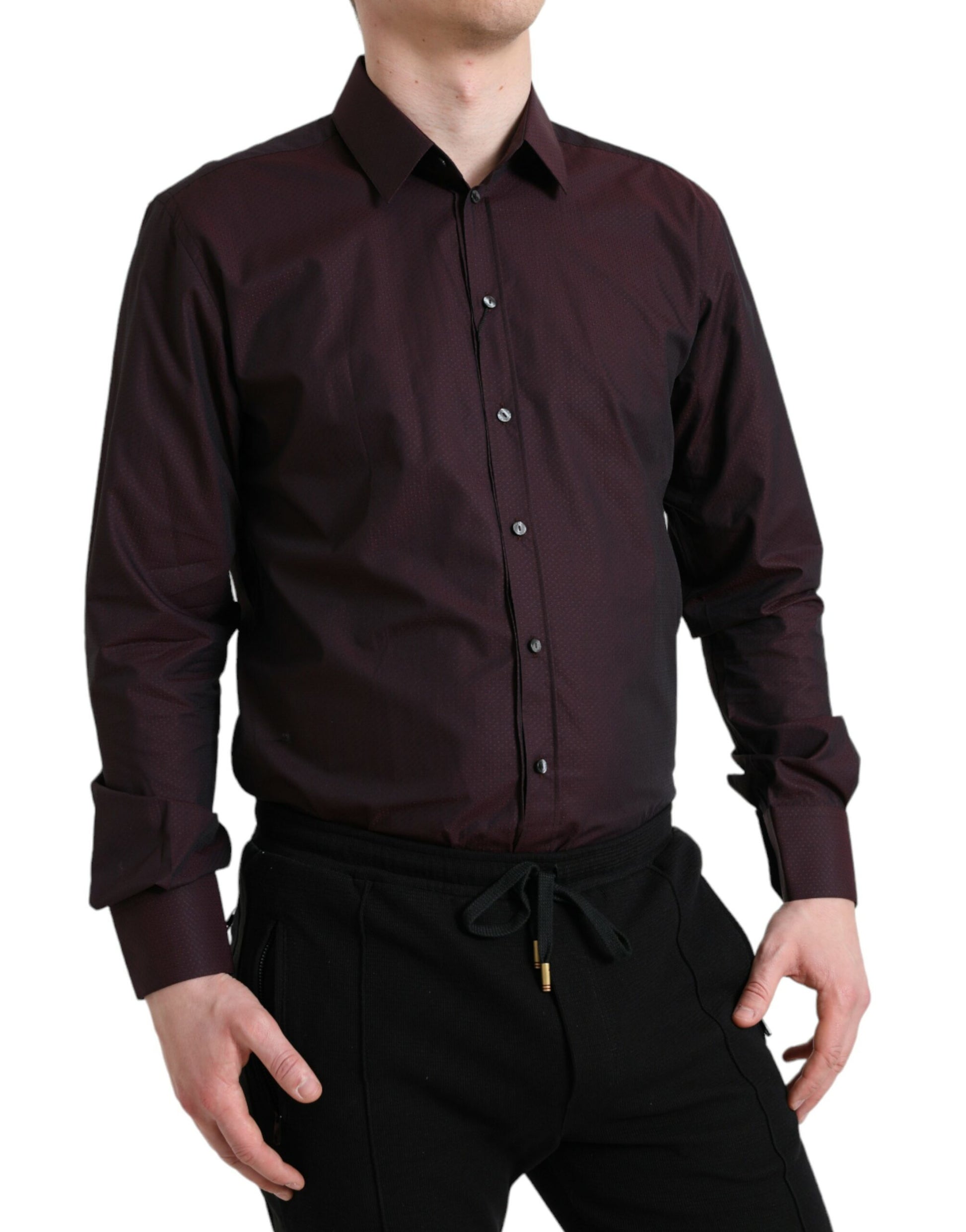 Dolce & Gabbana Red Dress Shirt for Men alternate view