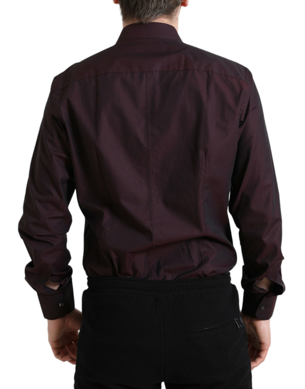 Dolce & Gabbana Red Dress Shirt for Men detail view