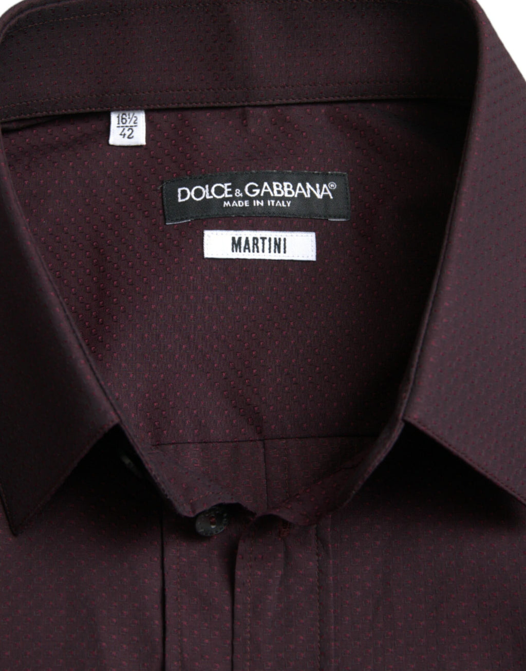 Dolce & Gabbana Red Dress Shirt for Men additional view