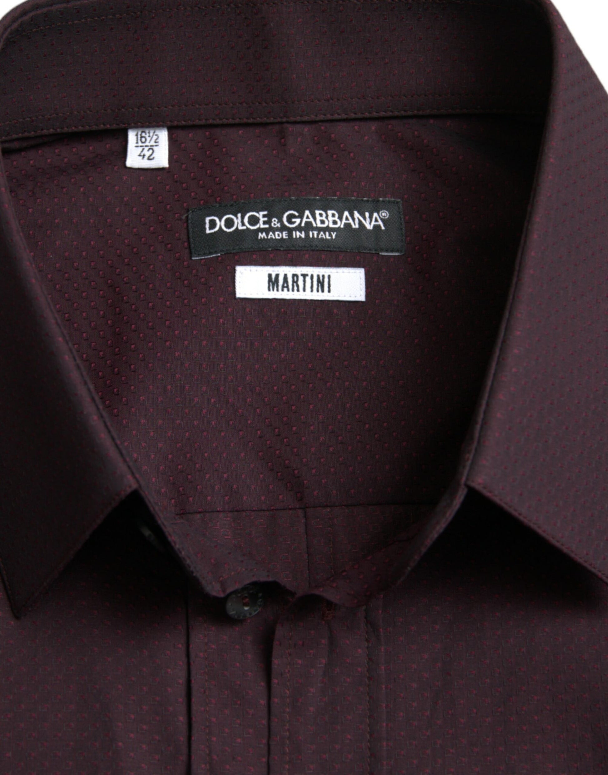 Dolce & Gabbana Red Dress Shirt for Men additional view