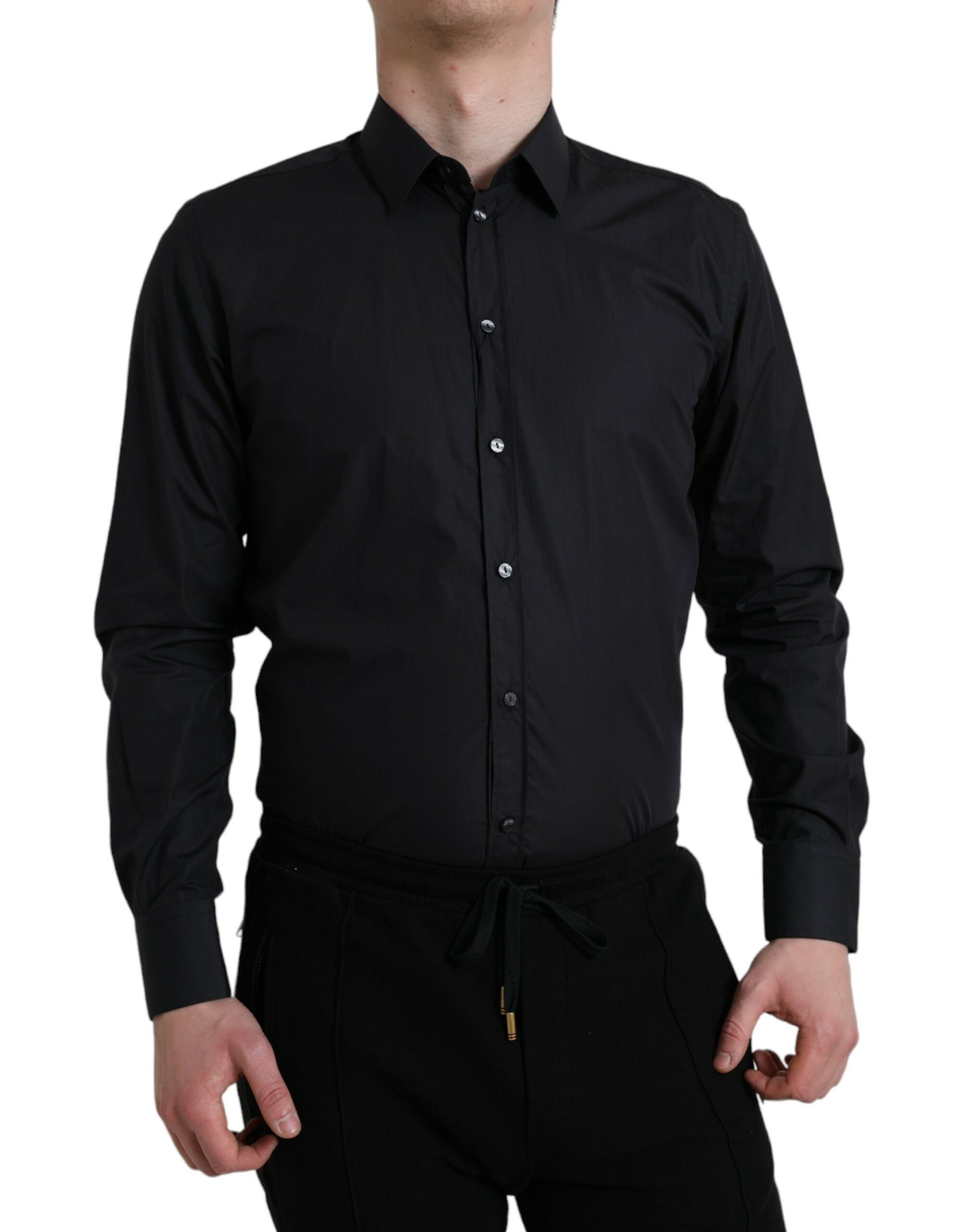 Dolce & Gabbana Blue Dress Shirt for Men