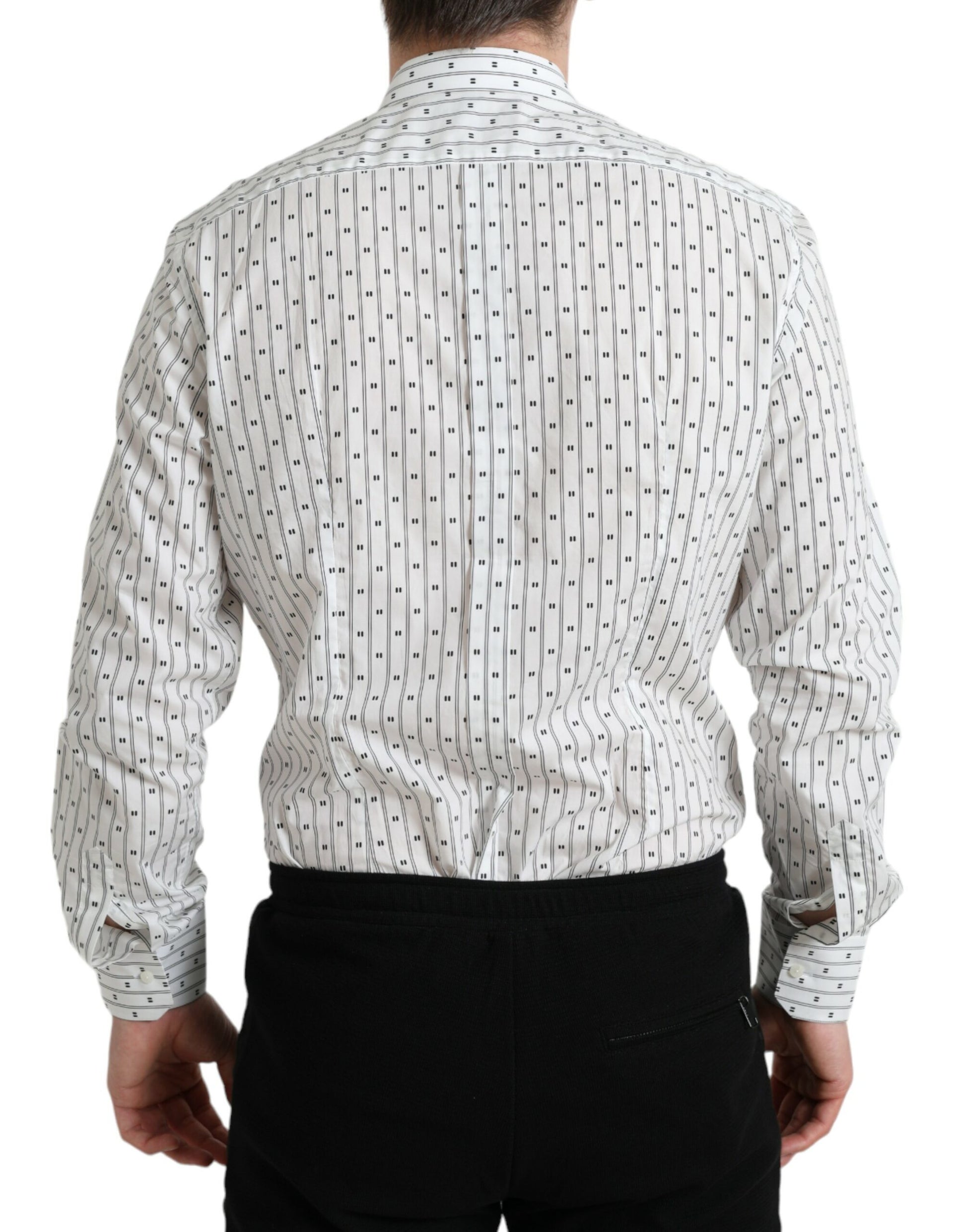 Dolce & Gabbana White Dress Shirt for Men detail view