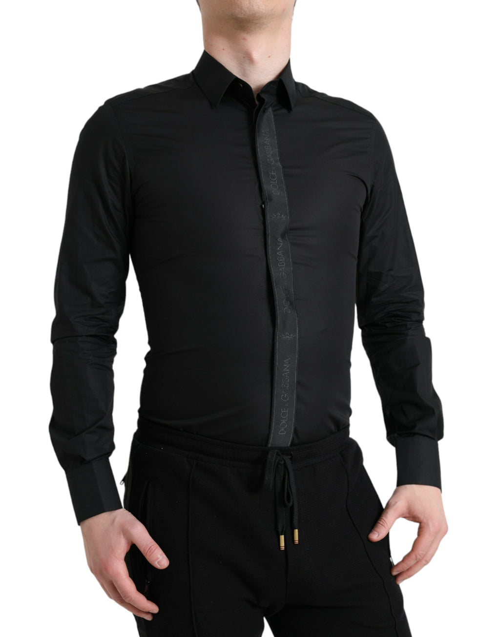 Dolce & Gabbana Black Dress Shirt for Men alternate view