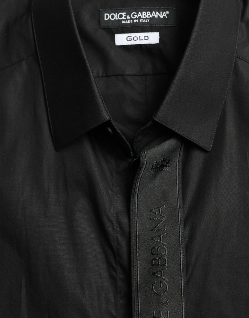 Dolce & Gabbana Black Dress Shirt for Men additional view