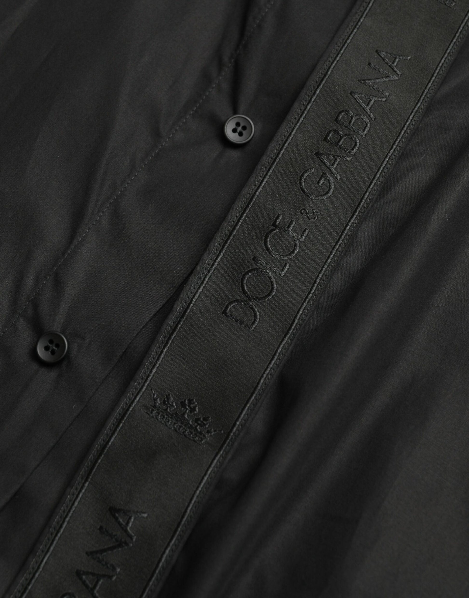 Dolce & Gabbana Black Dress Shirt for Men additional view