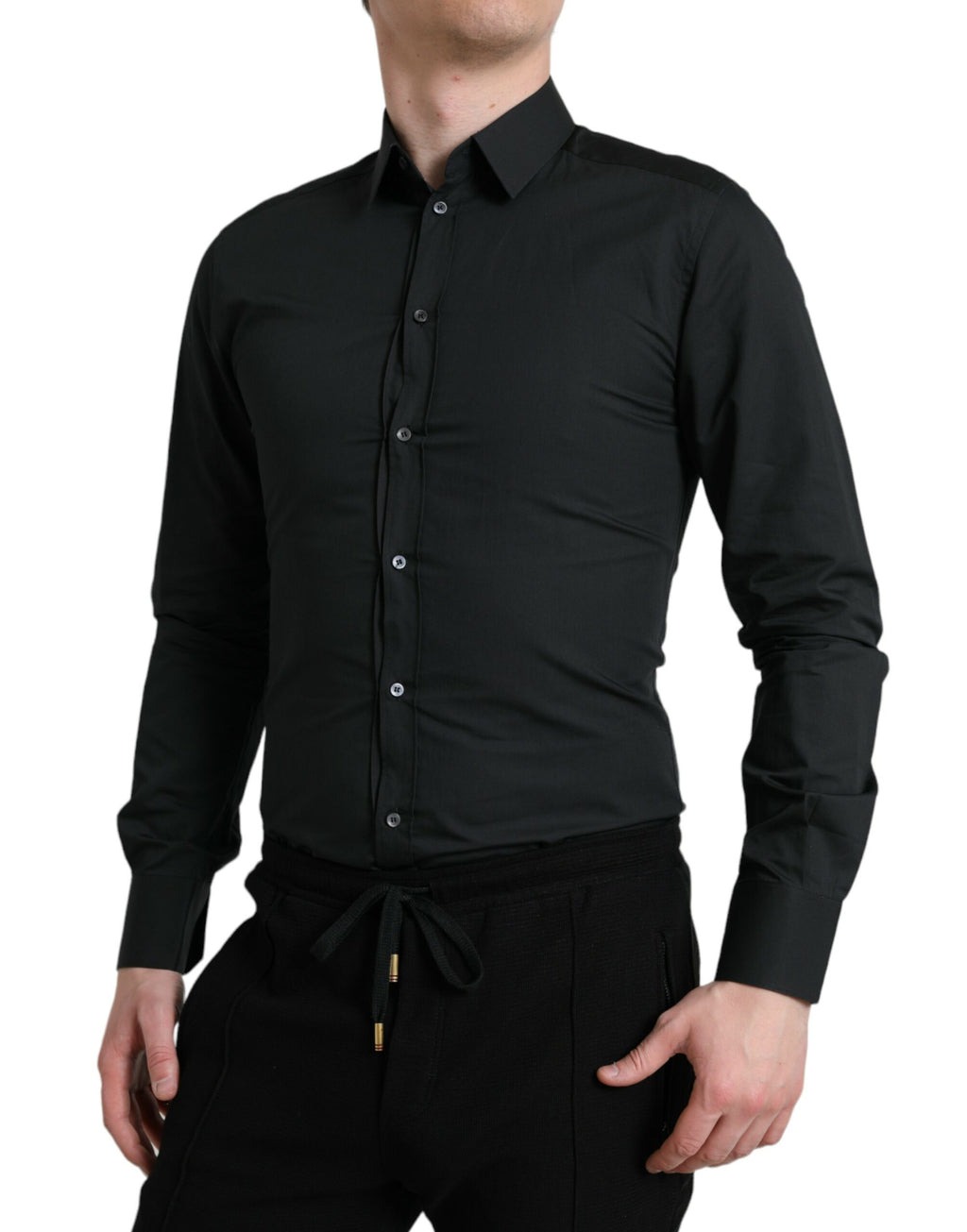Dolce & Gabbana Black Dress Shirt for Men alternate view