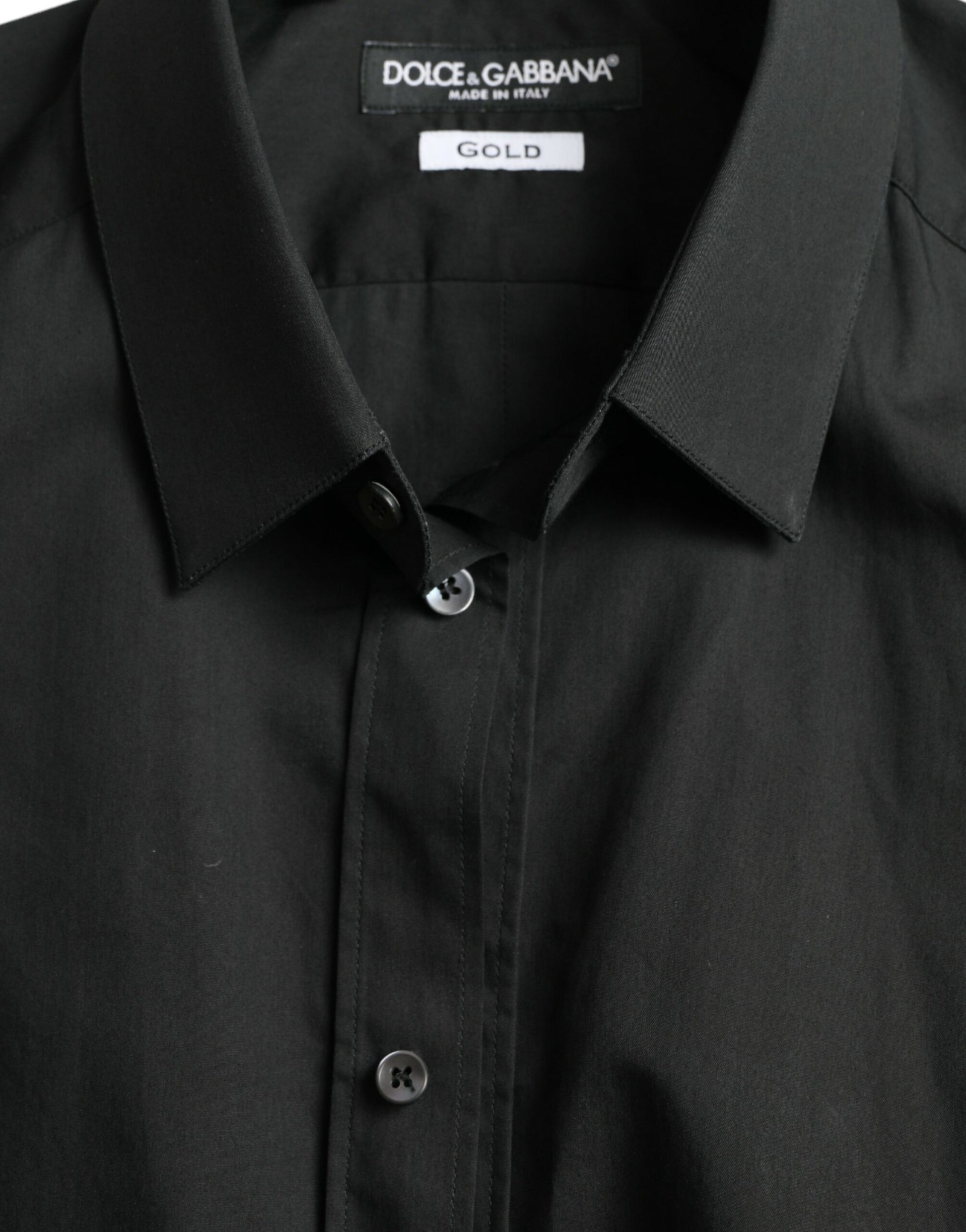 Dolce & Gabbana Black Dress Shirt for Men additional view