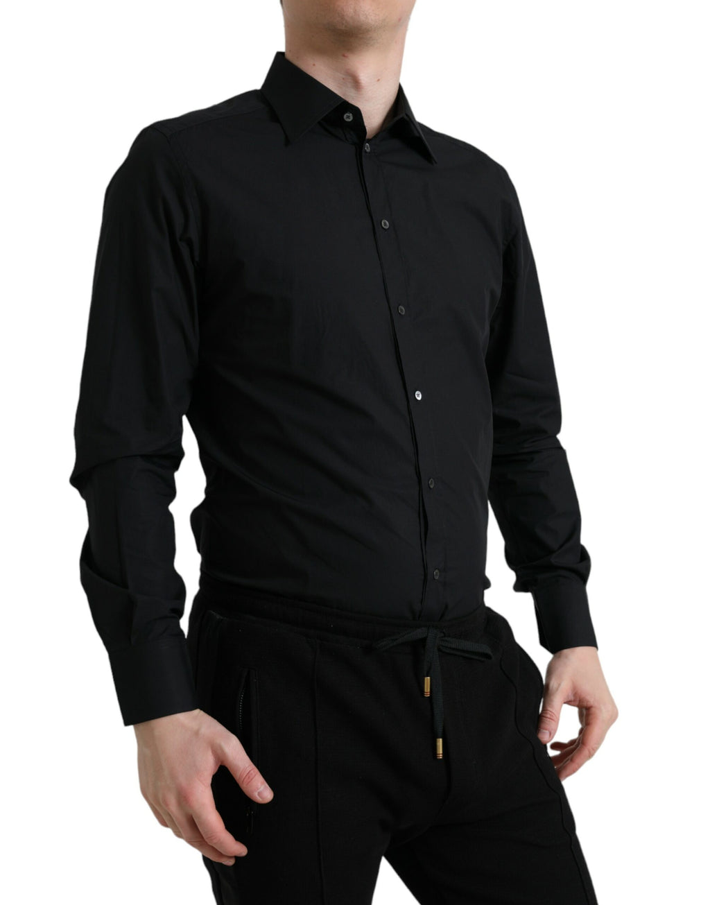 Dolce & Gabbana Black Dress Shirt for Men alternate view