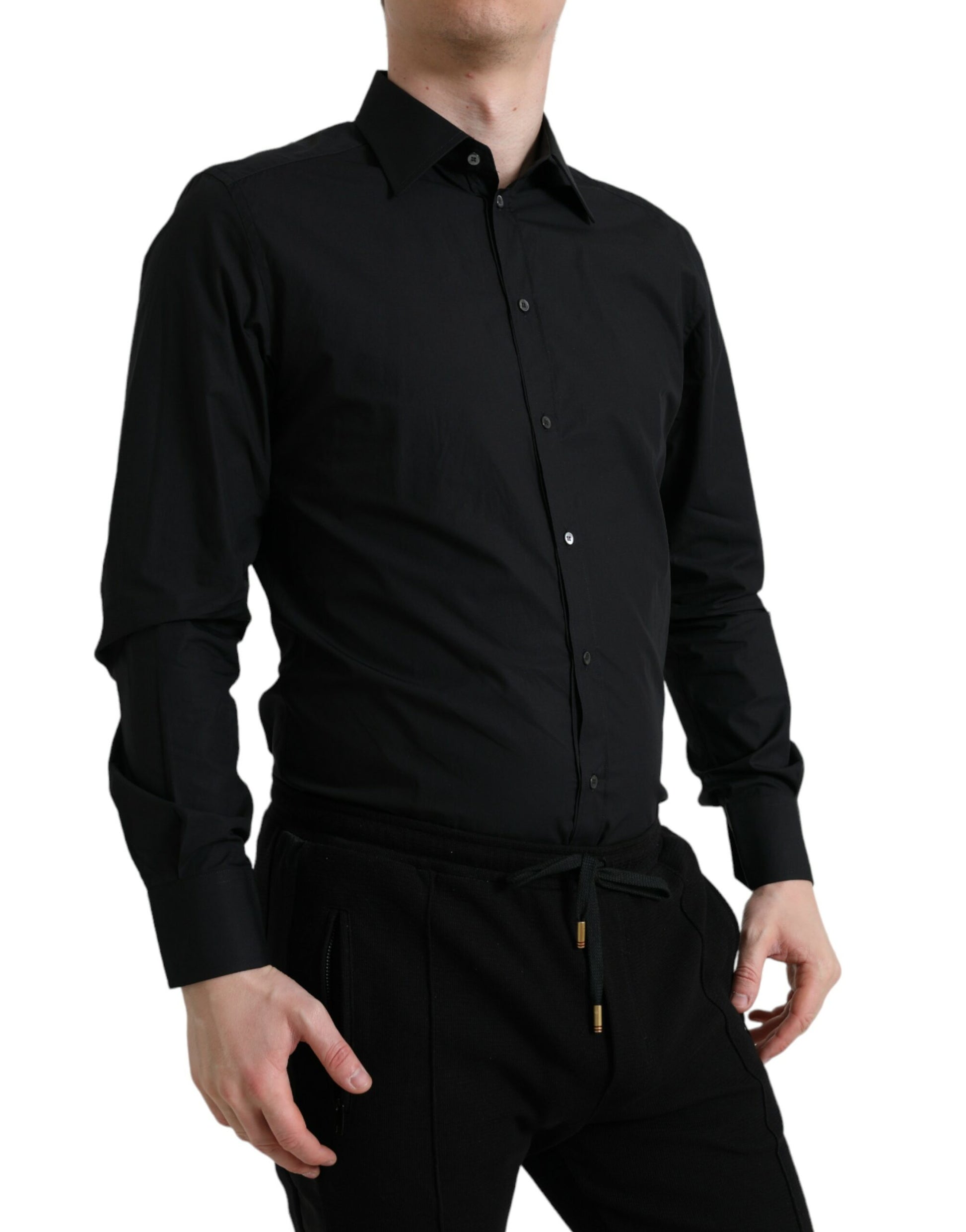 Dolce & Gabbana Black Dress Shirt for Men alternate view