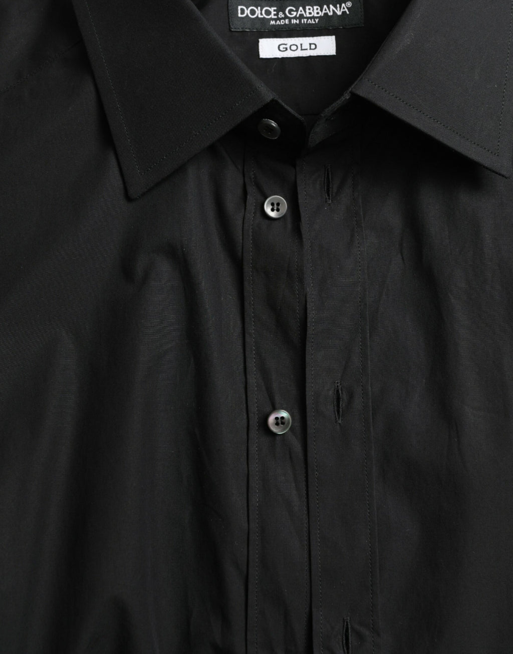 Dolce & Gabbana Black Dress Shirt for Men additional view