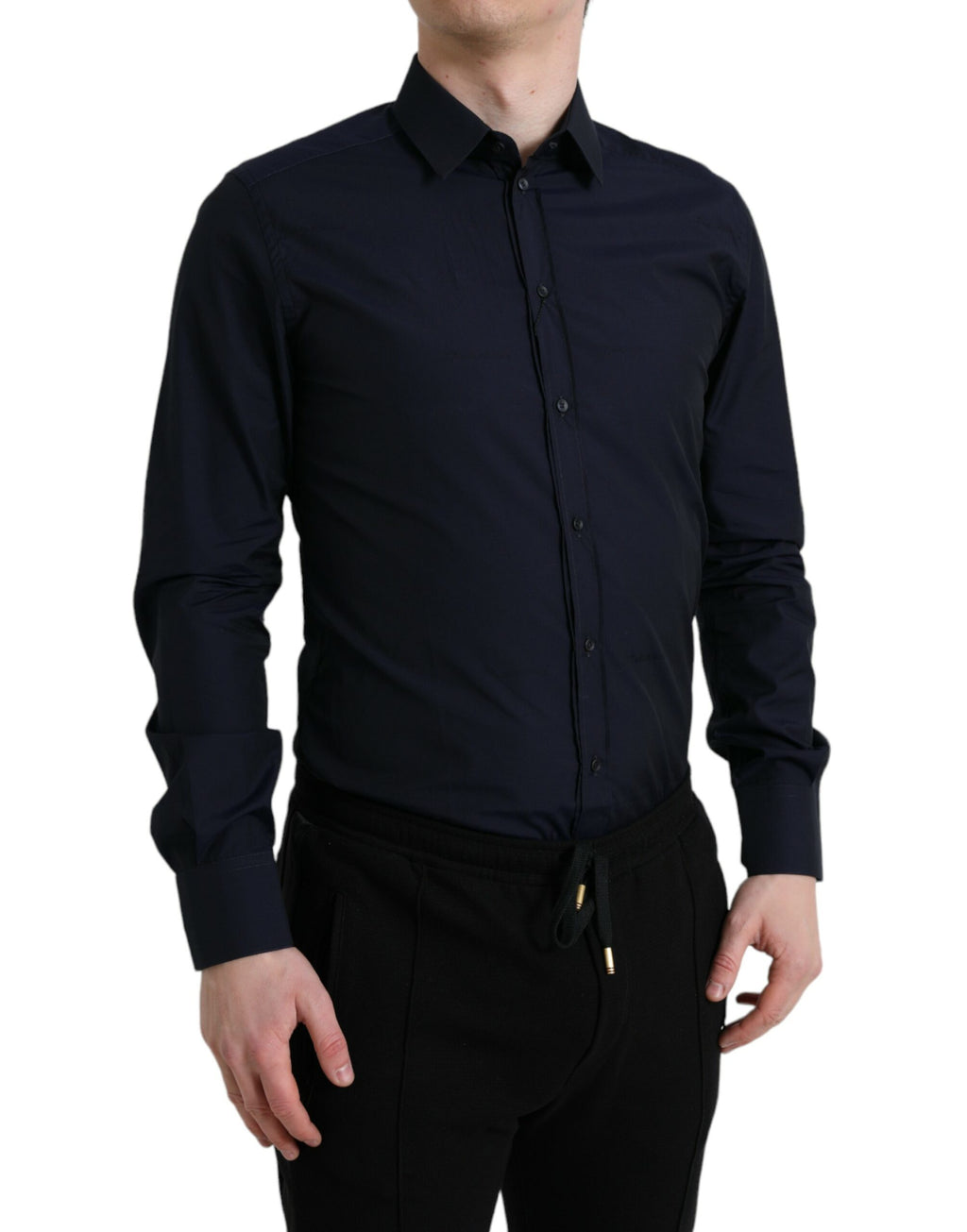 Dolce & Gabbana Blue Dress Shirt for Men