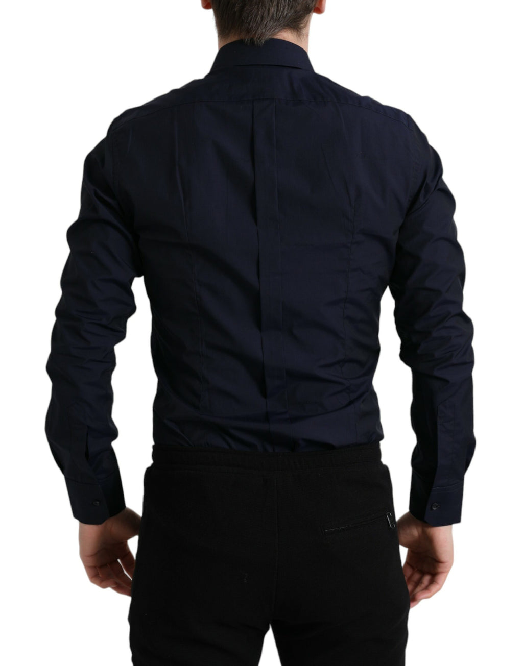 Dolce & Gabbana Blue Dress Shirt for Men alternate view
