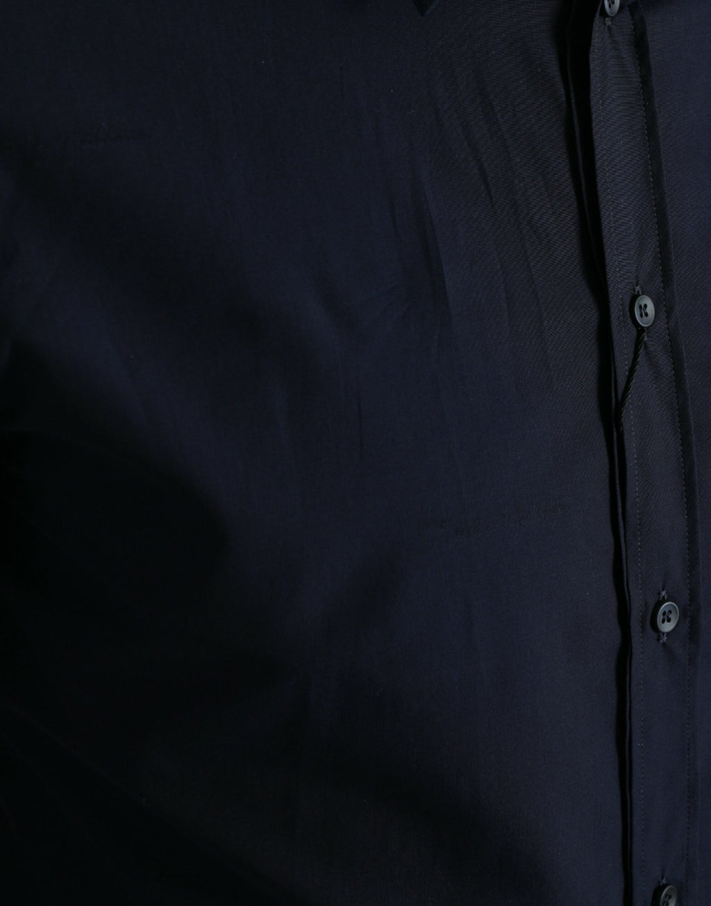 Dolce & Gabbana Blue Dress Shirt for Men side view