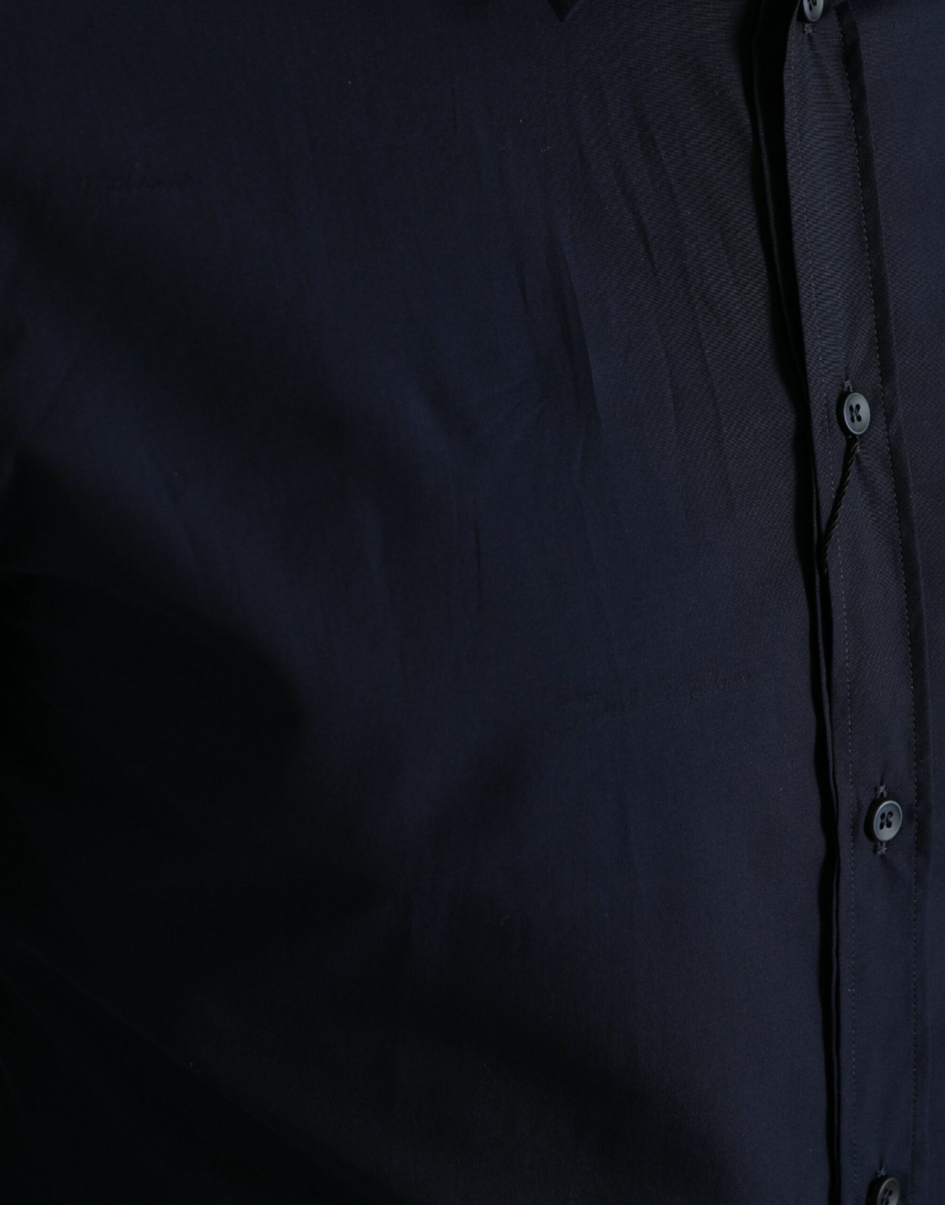 Dolce & Gabbana Blue Dress Shirt for Men side view
