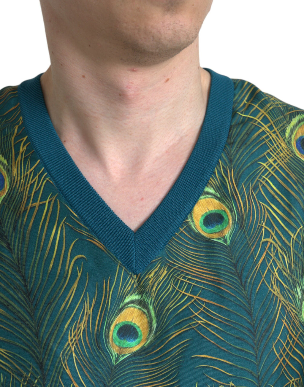 Dolce & Gabbana Green Sweatshirt for Men side view