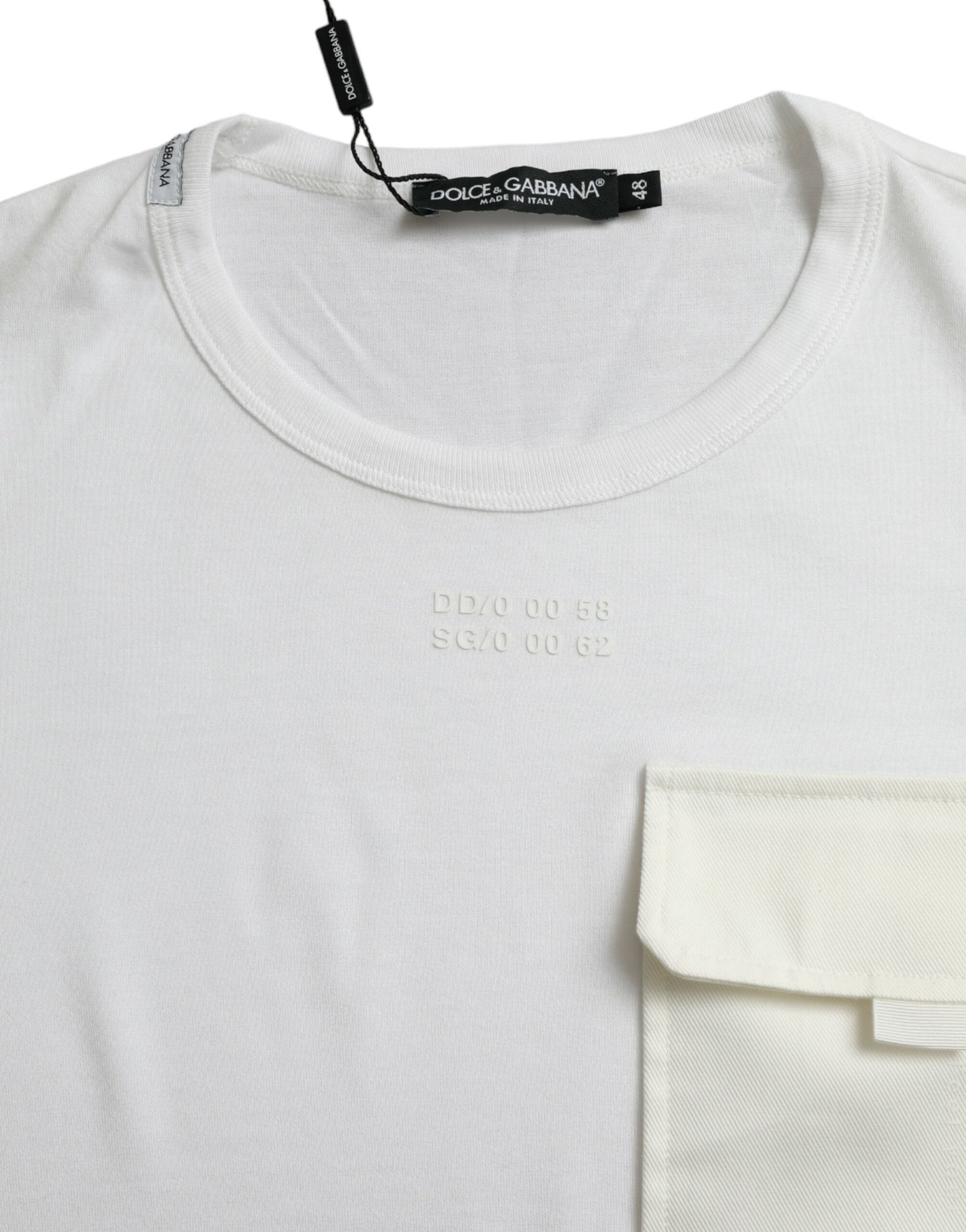 Dolce & Gabbana White T-Shirt for Men detail view