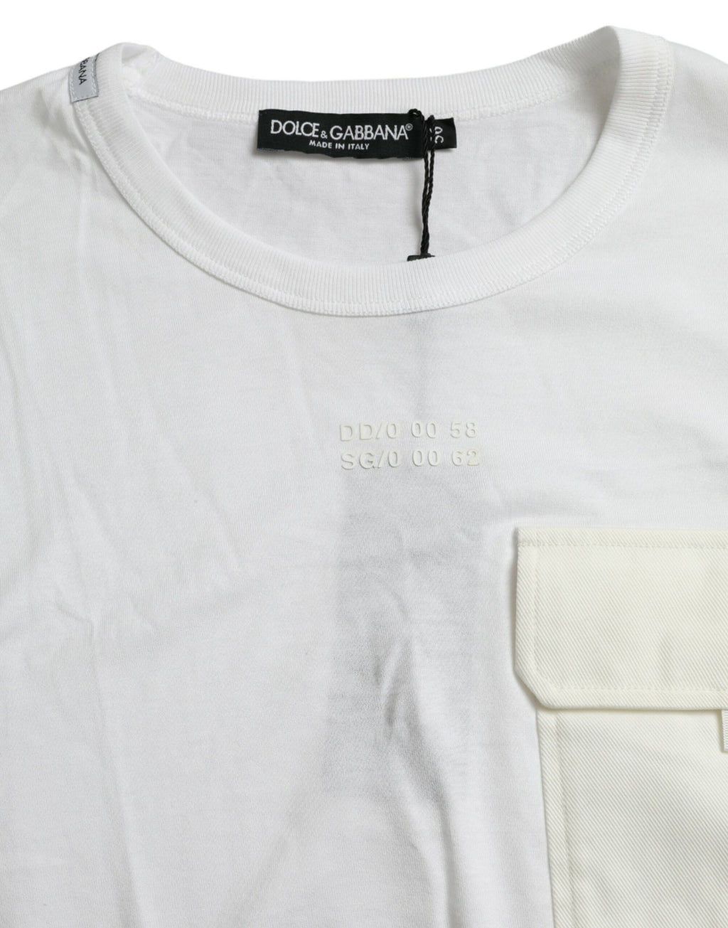 Dolce & Gabbana White T-Shirt for Men detail view