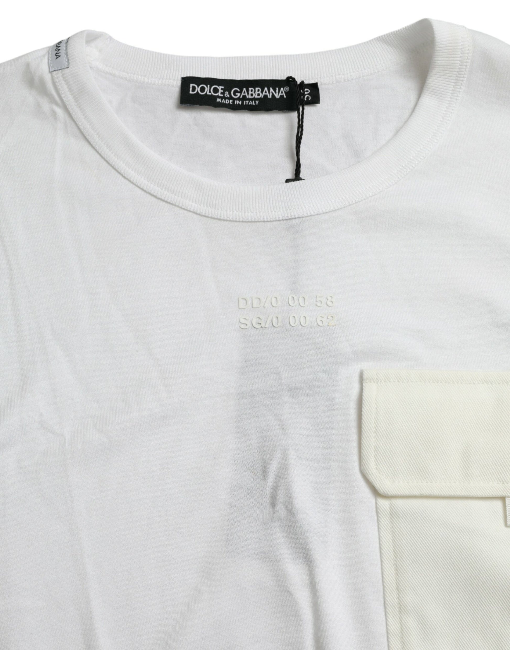 Dolce & Gabbana White T-Shirt for Men detail view
