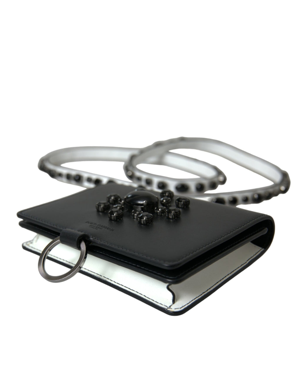 Dolce & Gabbana Black Cardholders for Women side view