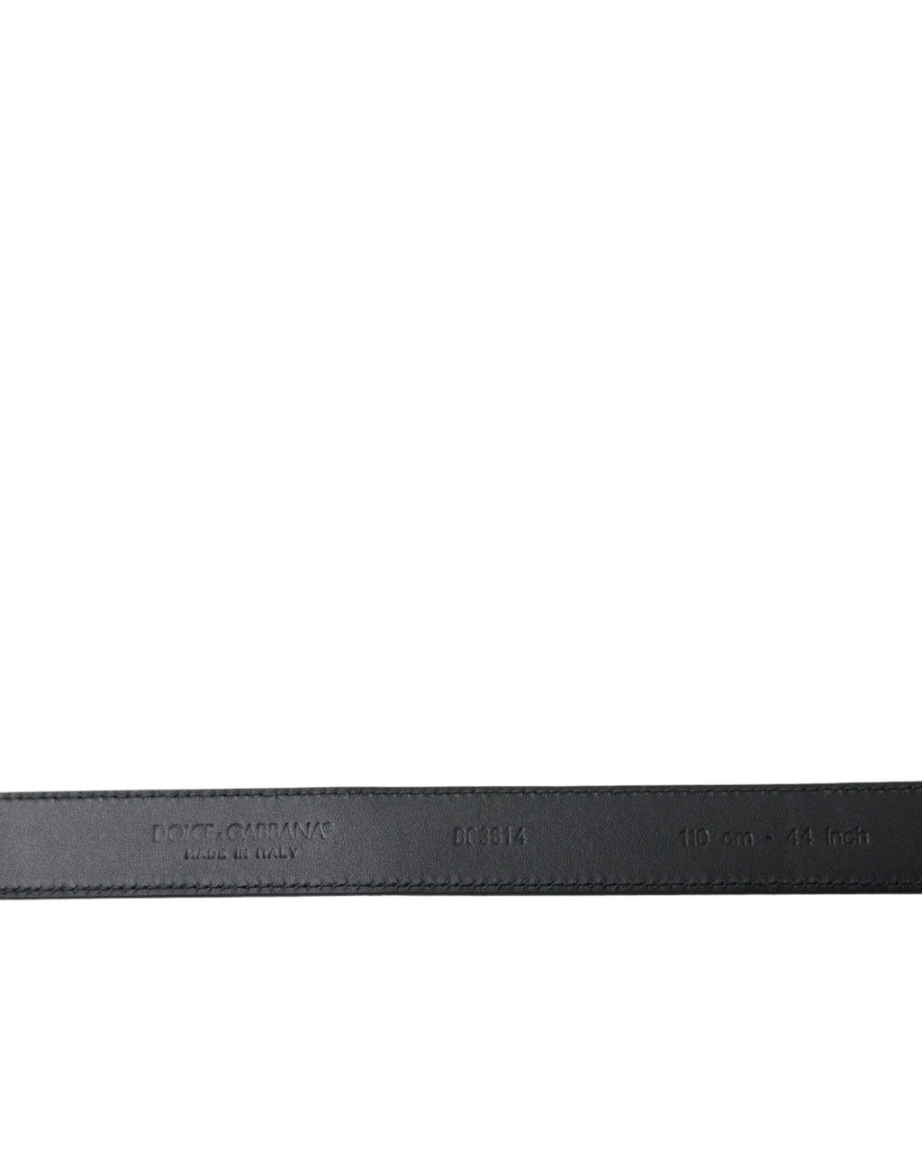 Dolce & Gabbana Black Belt for Men detail view