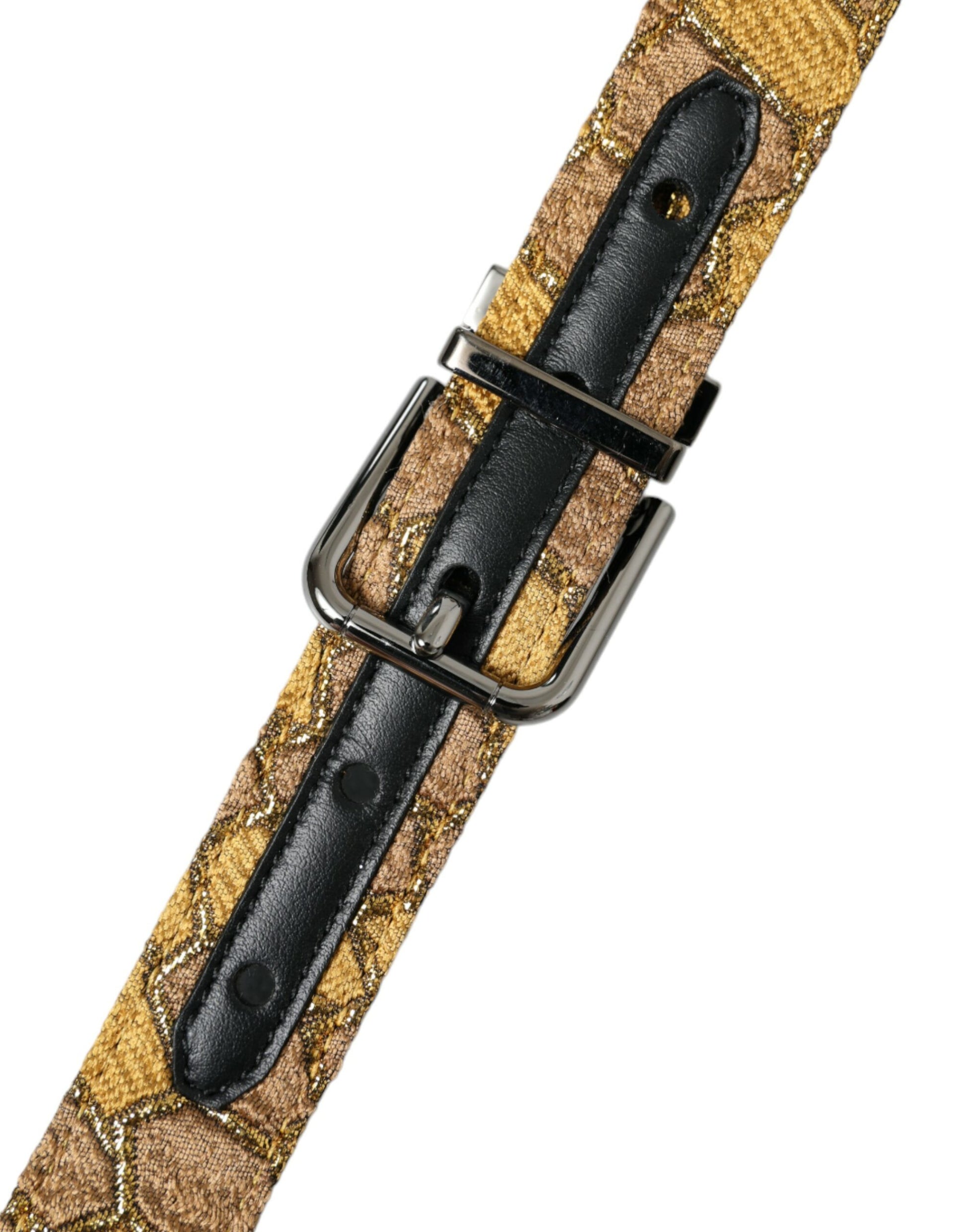 Dolce & Gabbana Gold Belt for Men side view